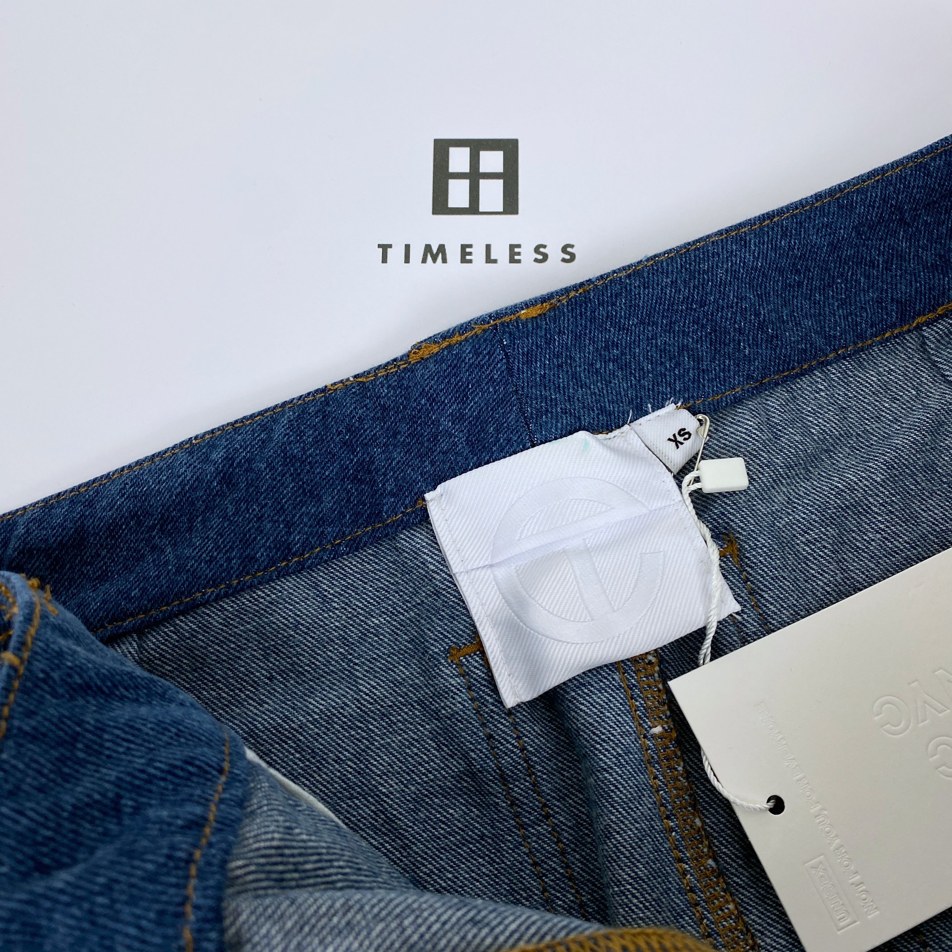 Telfar TELFAR THIGH HOLE BOOT-CUT JEAN Size US 28 / EU 44 - 7 Thumbnail