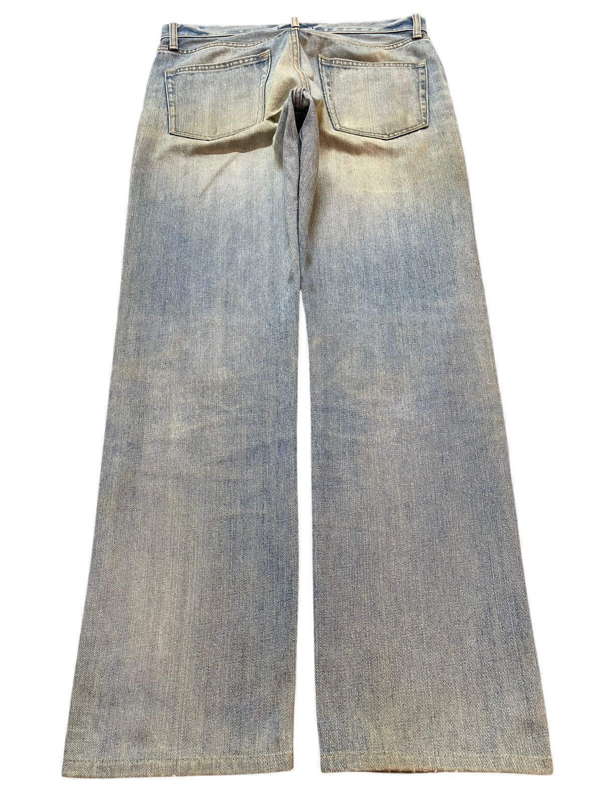 Uniqlo Vintage Japanese Uniqlo Mud Faded Wash Style Loose Jeans Size US 32 / EU 48 - 2 Thumbnail