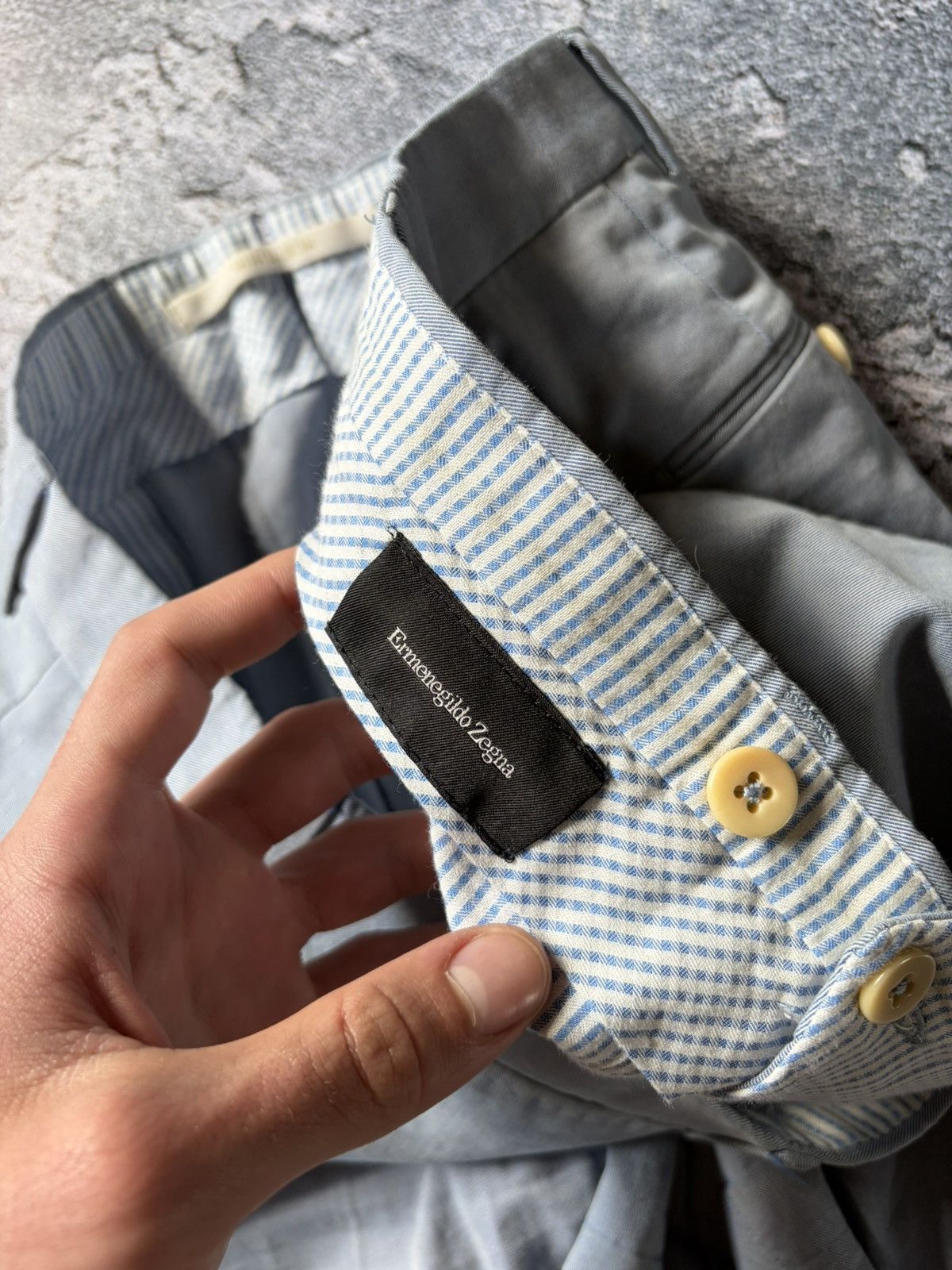 Ermenegildo Zegna Ermenegildo Zegna Soft Trousers Size US 36 / EU 52 - 5 Thumbnail