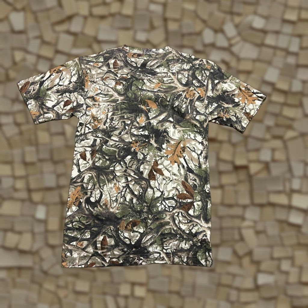 Vintage Legendary Whitetails Shirt Mens Size Small Brown Green Camouflage T-Shirt Casual Short Sleeve Regular Fit Vintage No N/A Size S / US 4 / IT 40 - 1 Thumbnail