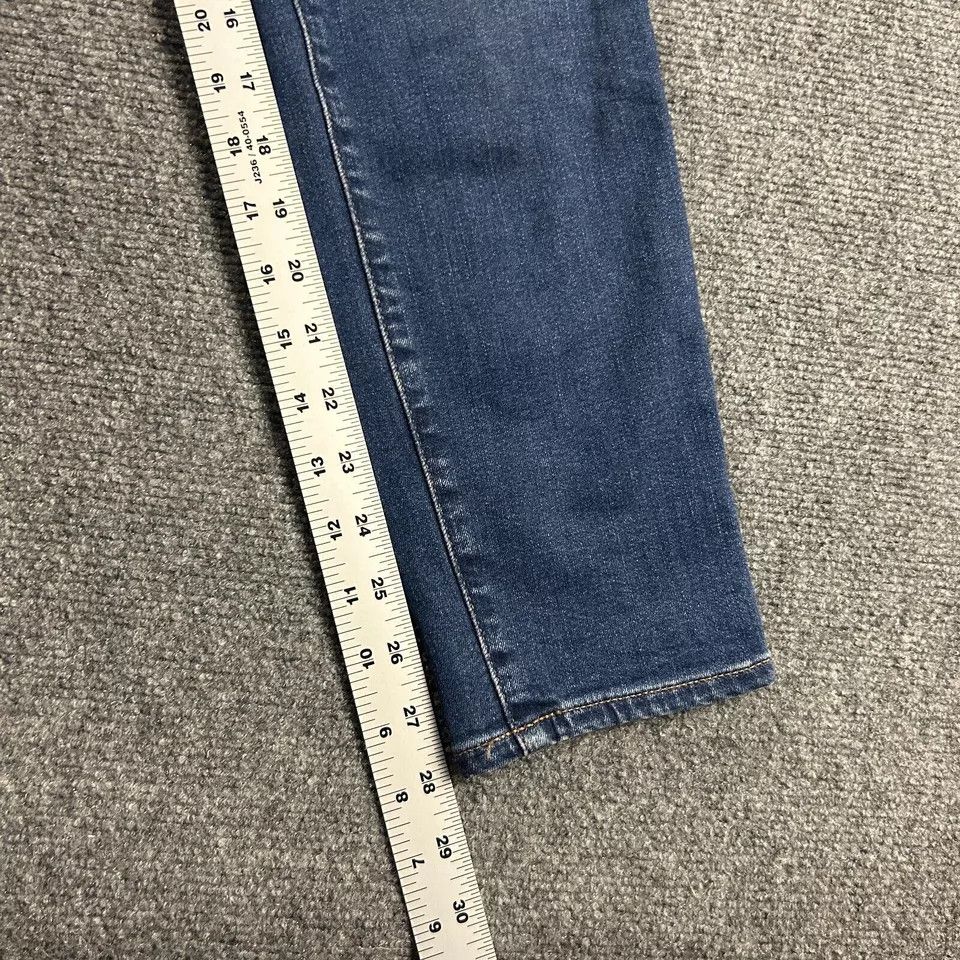 Madewell Madewell Jeans Womens 27 Curvy Skinny Denim Stretch Cotton Size 27" / US 4 / IT 40 - 2 Thumbnail