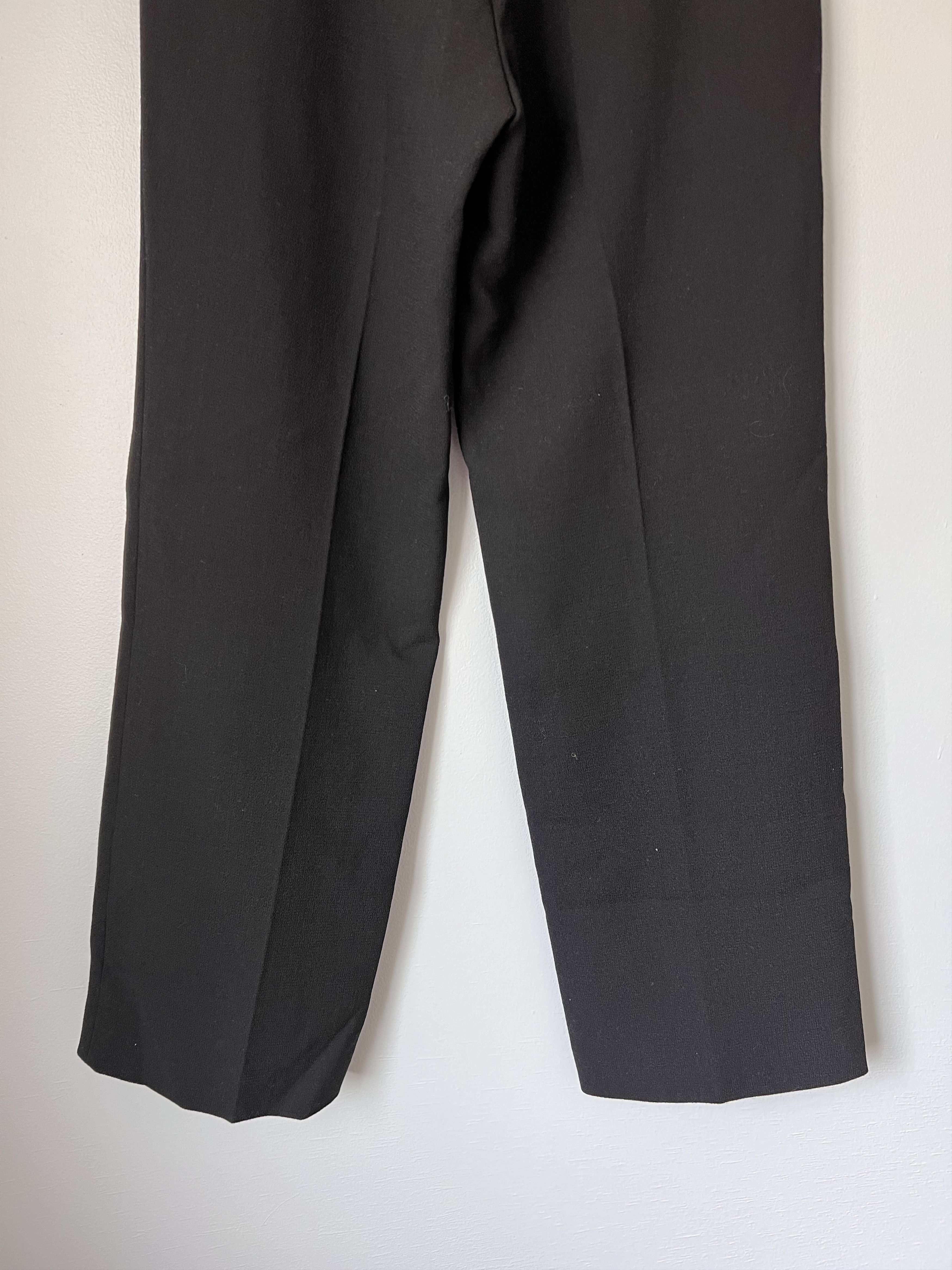 Casablanca Casablanca Pleated Wool Trouser in Black Size US 32 / EU 48 - 6 Thumbnail