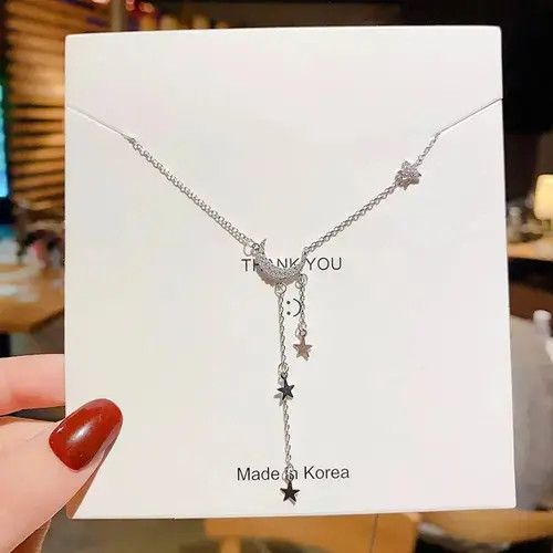 Other Moon and Stars Pendant Necklace for Women Size ONE SIZE - 4 Thumbnail