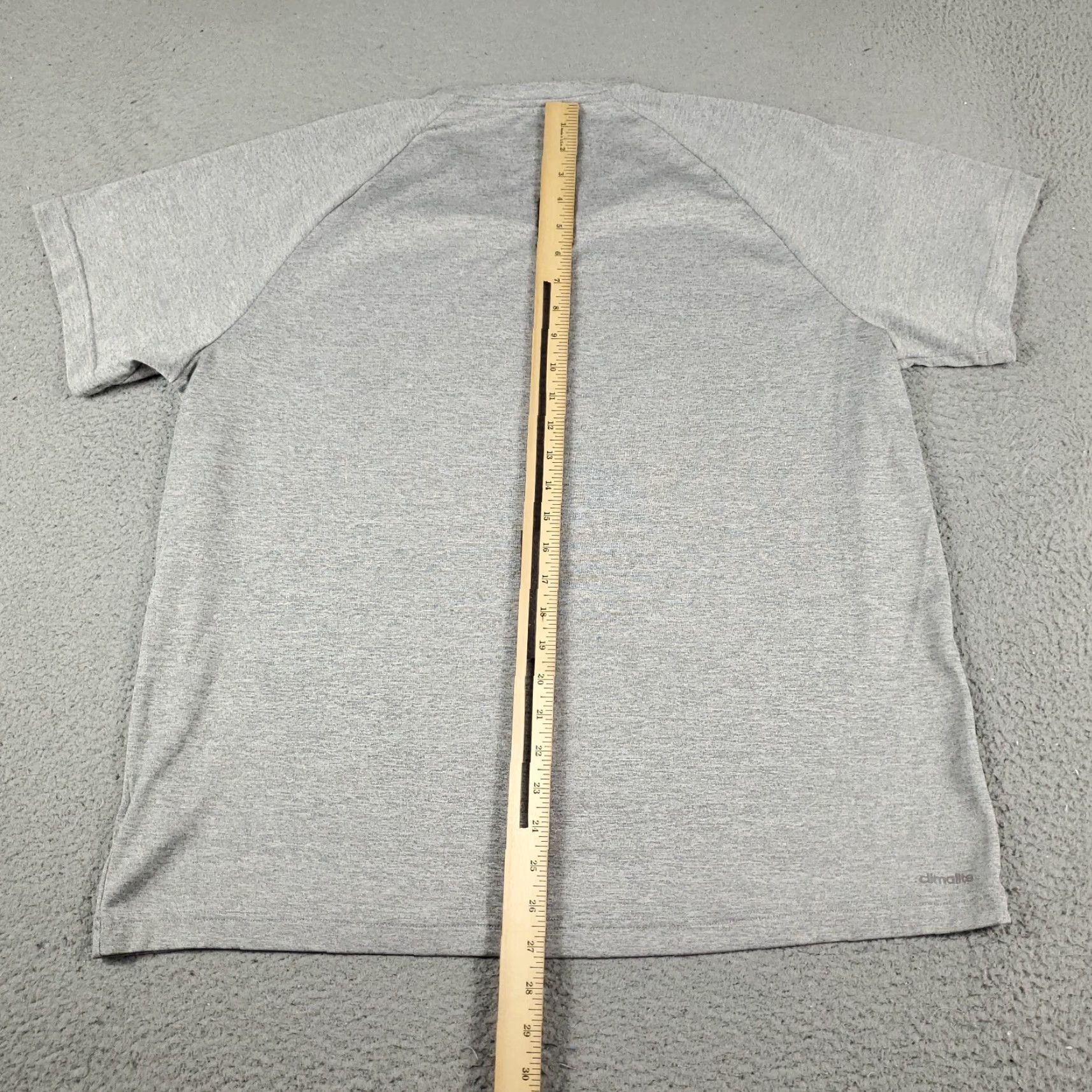 Adidas Adidas T Shirt Mens XL Gray Short Sleeve Crew Neck Pullover Logo Activewear Casual Sports XL Men Gps Size US XL / EU 56 / 4 - 3 Thumbnail