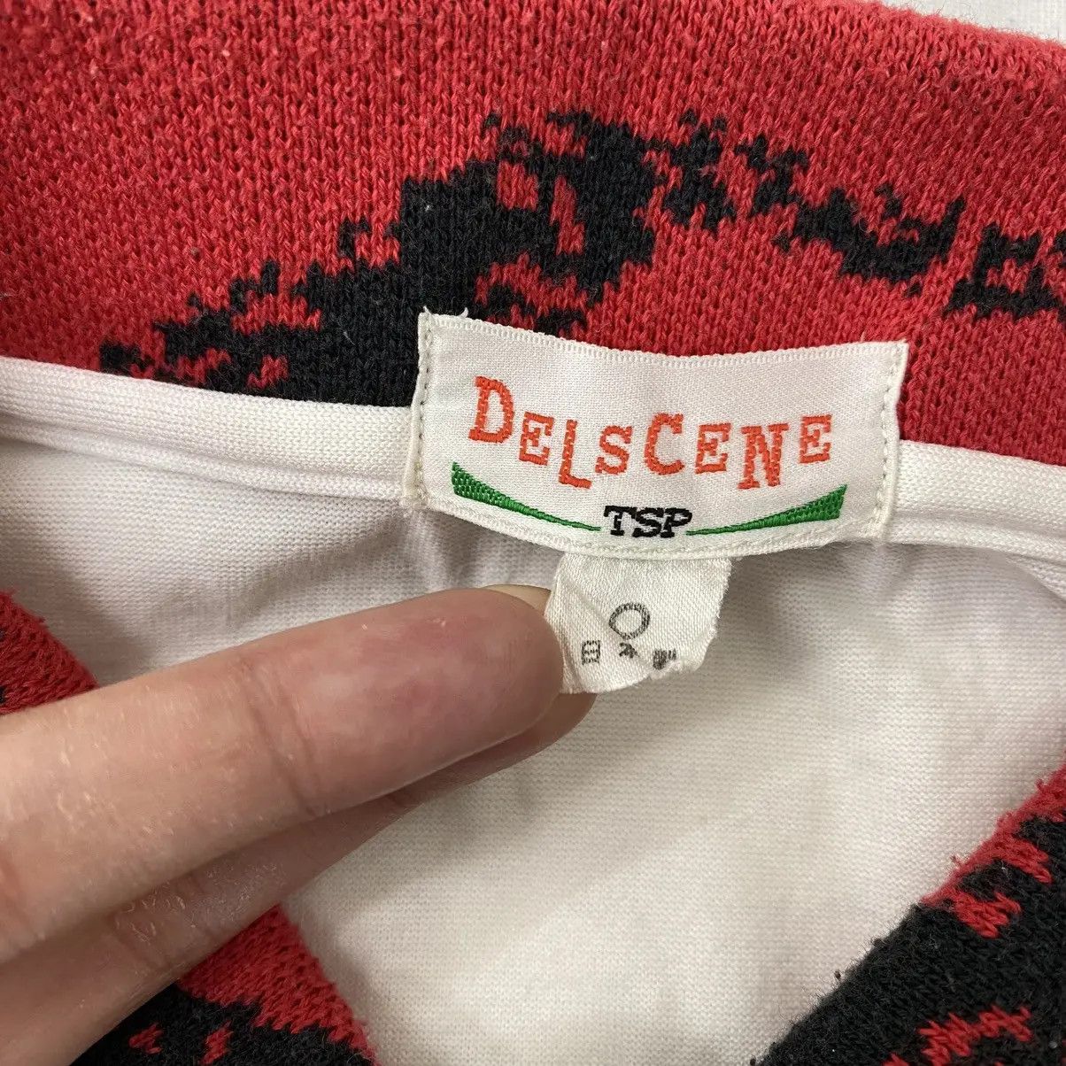 Vintage Vintage 90’ DELSCENE JAPAN BADMINTON Jersey Tee Shirt Top Size US M / EU 48-50 / 2 - 6 Thumbnail