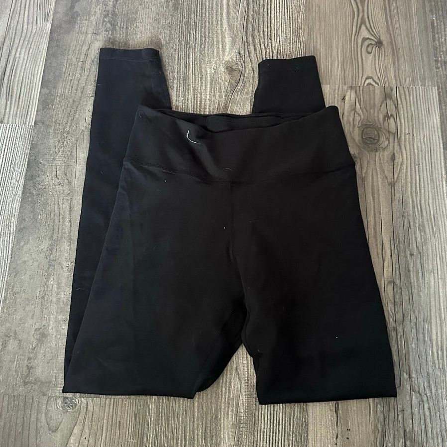 Nike nike dri fit black leggings pants Size 26" / US 2 / IT 38 - 1 Thumbnail