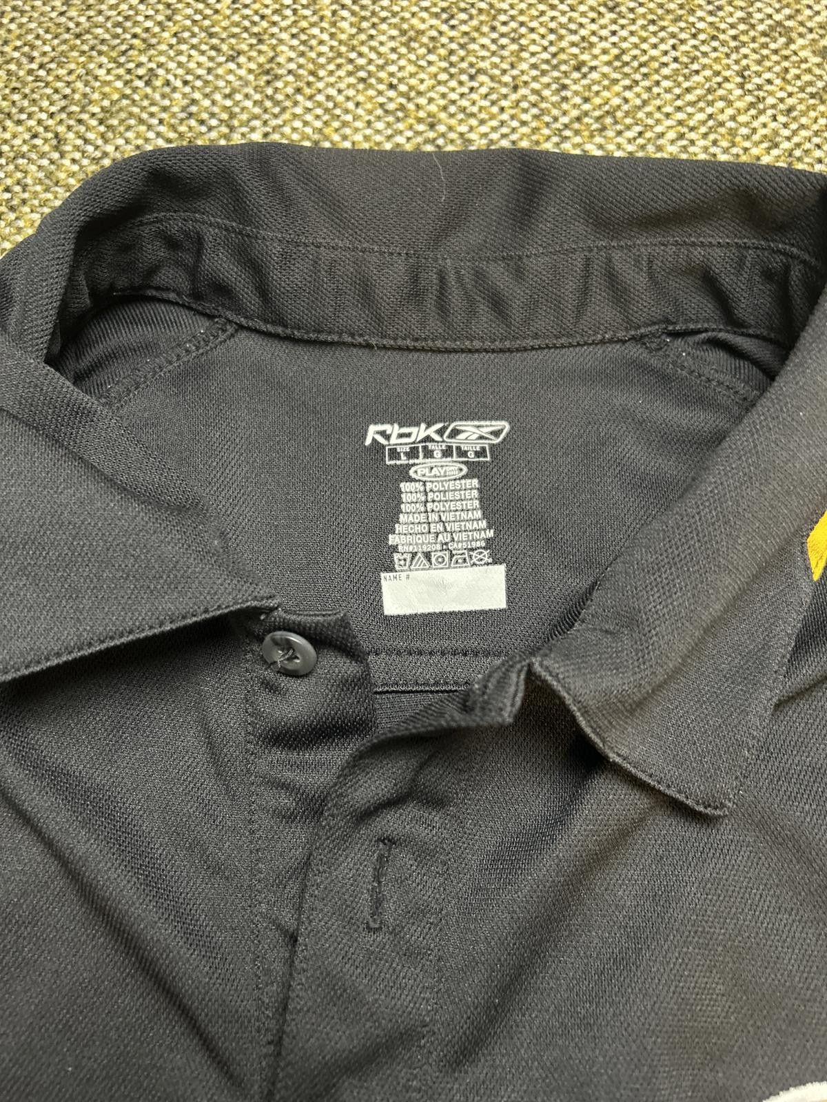 Reebok Reebok NFL Team Apparel Steelers Coaches Polo Large LS Size US L / EU 52-54 / 3 - 2 Thumbnail