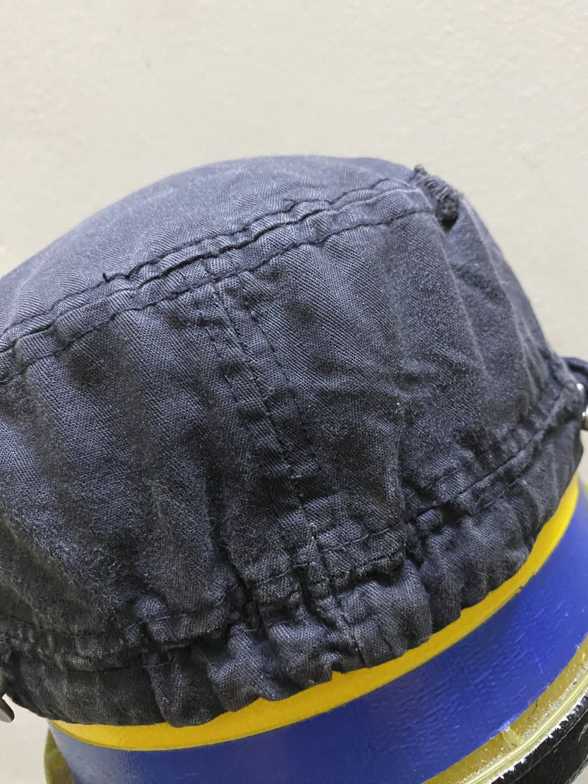 Hysteric Glamour Cadet Hat Poem Sun Faded Studded Distressed Punk y2K style Size ONE SIZE - 6 Thumbnail