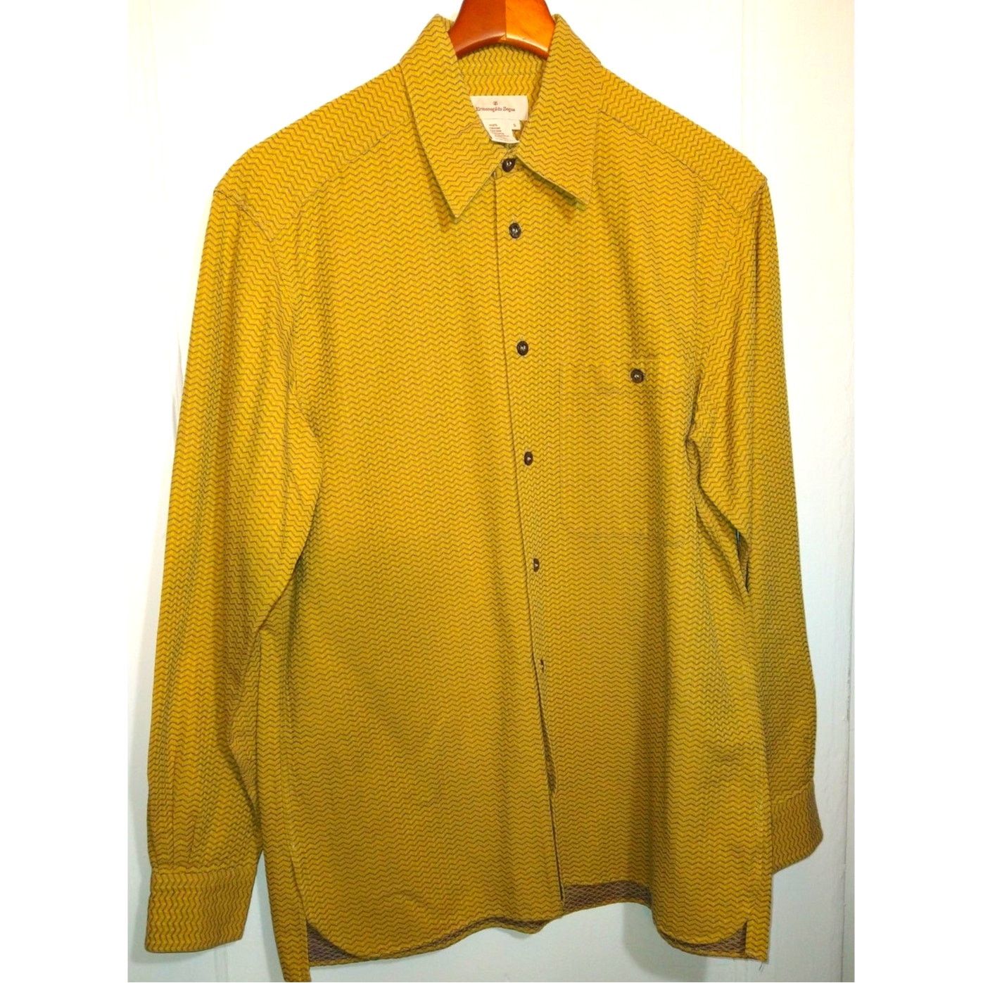 Ermenegildo Zegna Vintage Men's Zenga Oversize dress Shirt Sz S Size US S / EU 44-46 / 1 - 2 Thumbnail