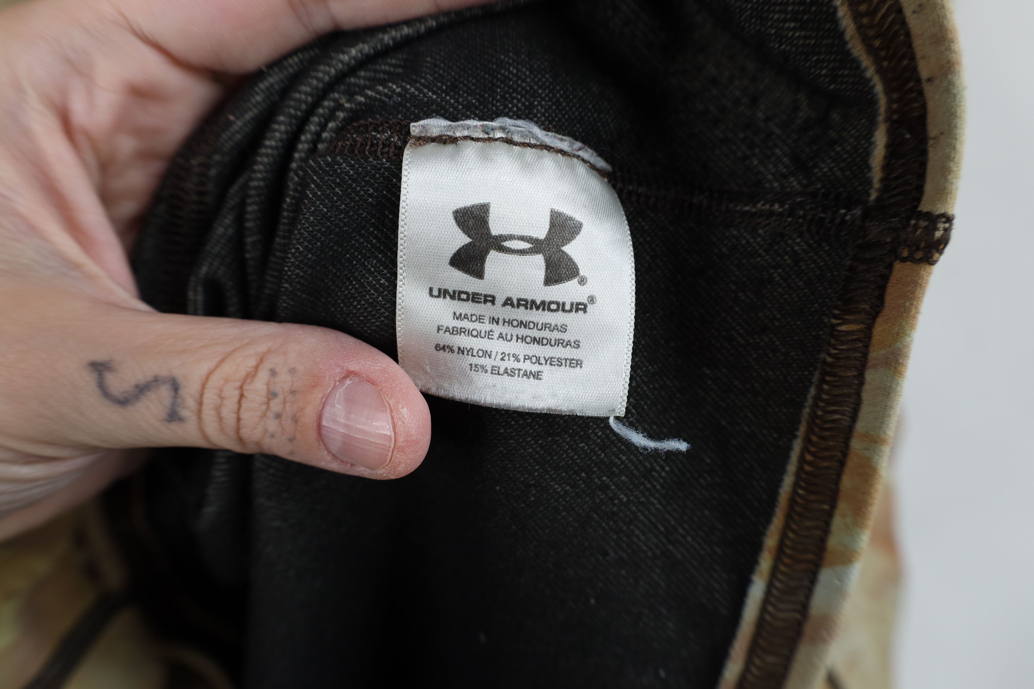 Under Armour Vintage Under Armour Tactical Camouflage Mock Neck Shirt Size US L / EU 52-54 / 3 - 9 Thumbnail