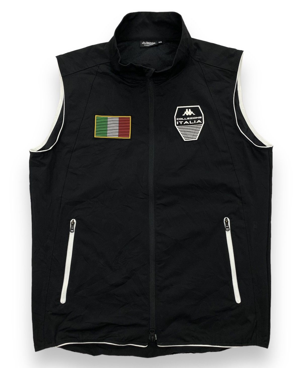 Kappa Kappa Collezione Italia KP55 Back Spell Out Vest Size US S / EU 44-46 / 1 - 1 Thumbnail