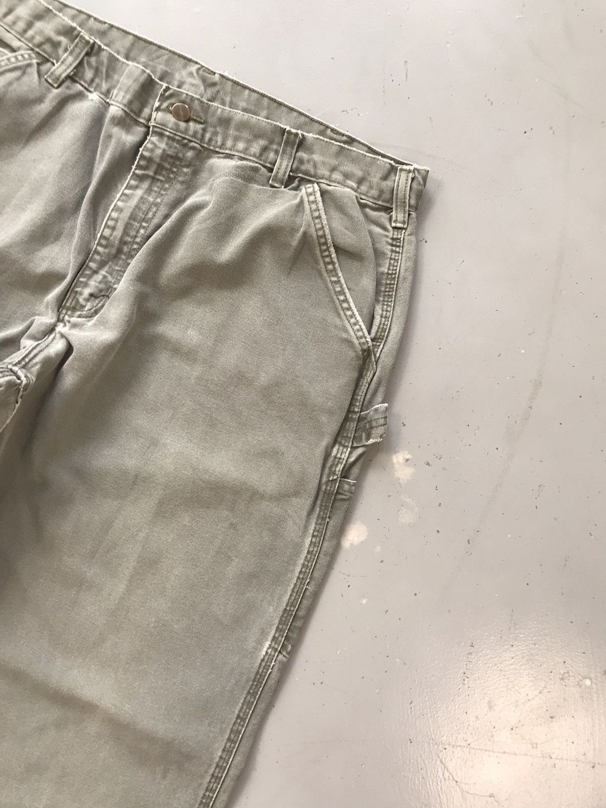 Carhartt × Vintage Vintage moss green Carhartt B11 mos denim Size US 38 / EU 54 - 4 Thumbnail
