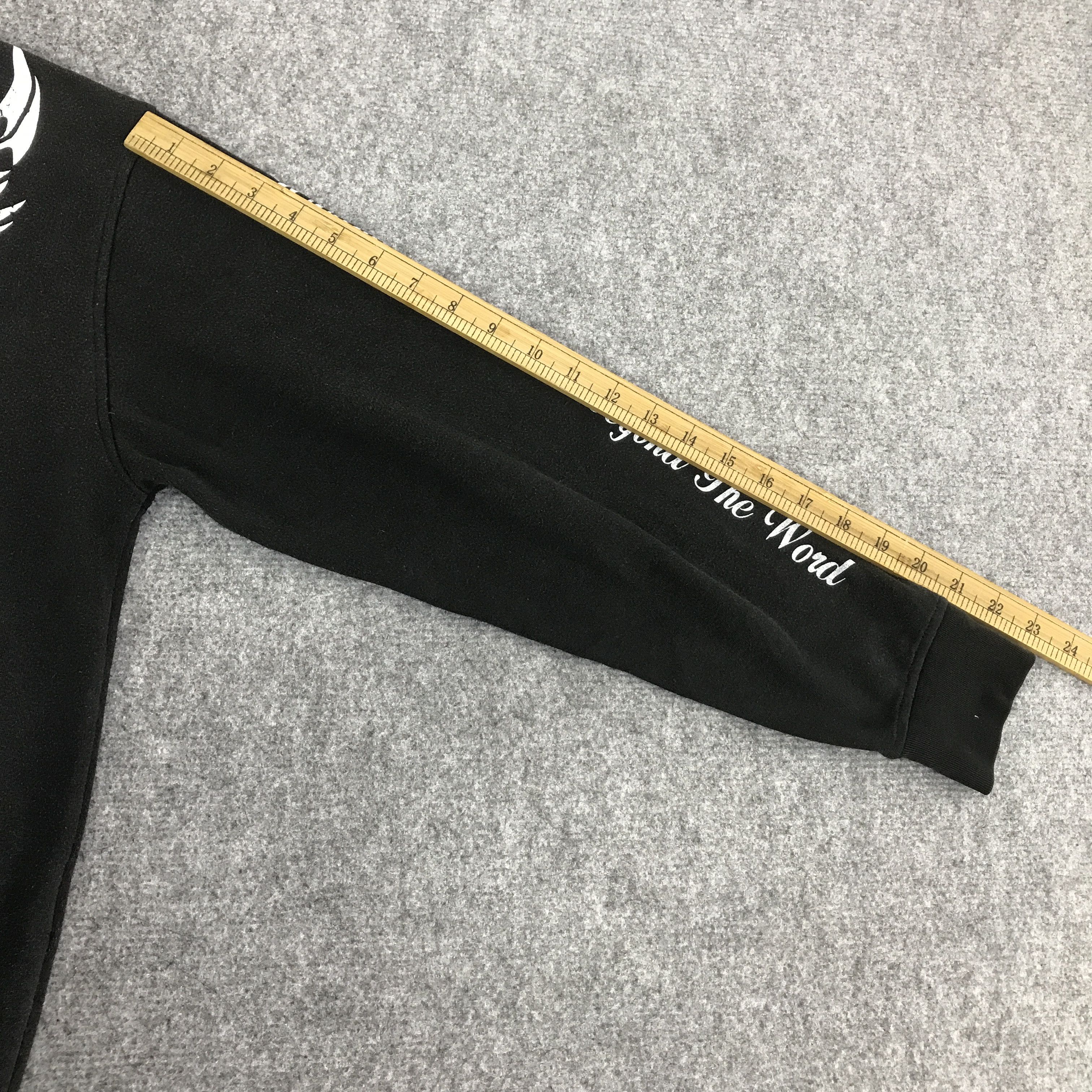 Japanese Brand macatestec punk style Japan sweatshirt K96B14 Size US L / EU 52-54 / 3 - 7 Thumbnail