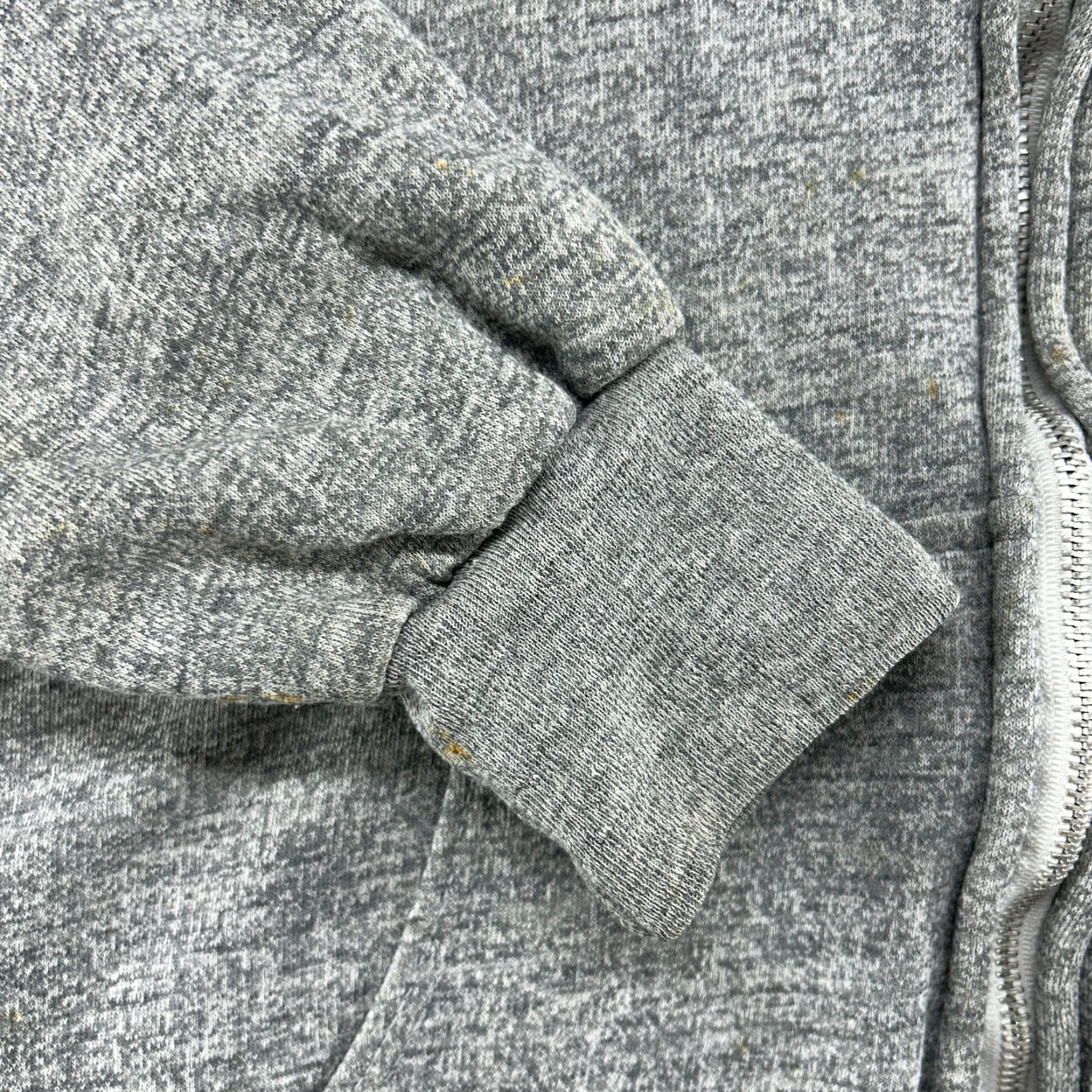 Vintage VINTAGE Kodiakpass Hoodie Mens XL Grey Full Zip Thermal Lined Cotton 70s 90s Fish Size US XL / EU 56 / 4 - 4 Thumbnail