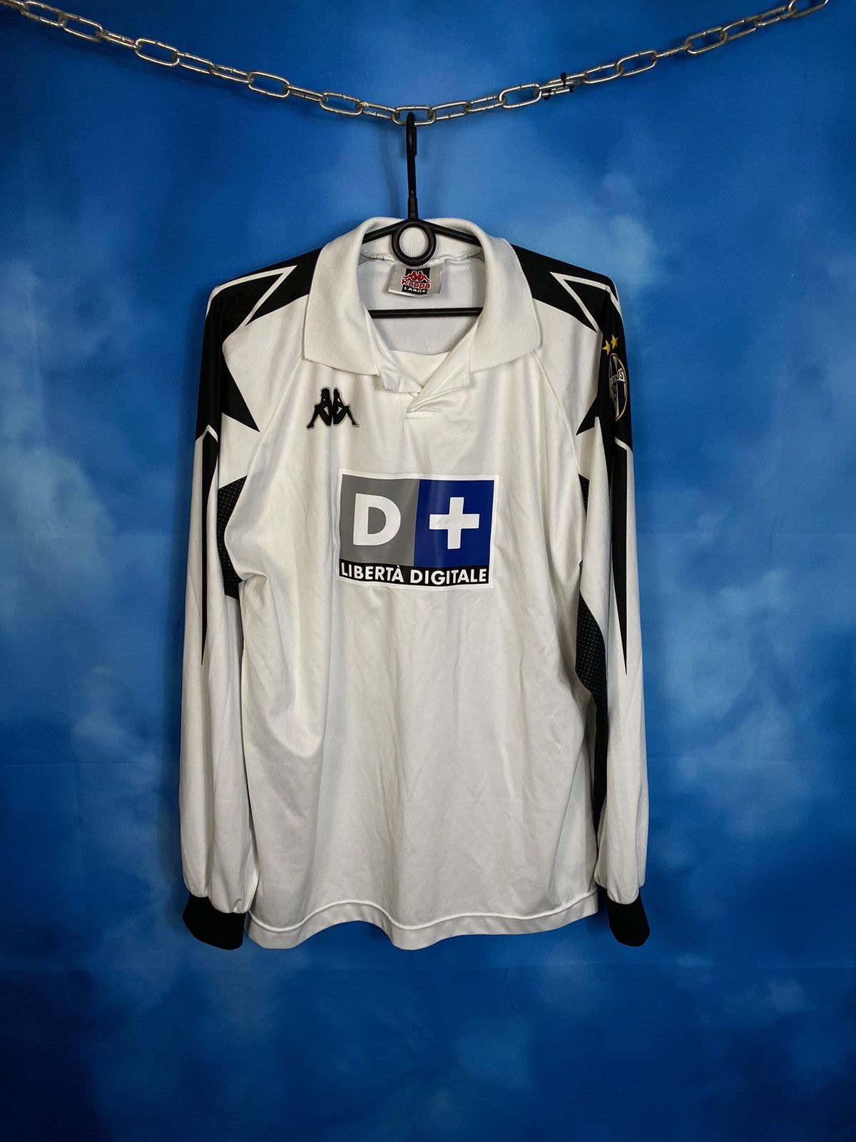 Kappa × Vintage Rare❗️KAPPA ZIDANE JUVENTUS PLAYER SOCCER JERSEY Size US L / EU 52-54 / 3 - 2 Thumbnail