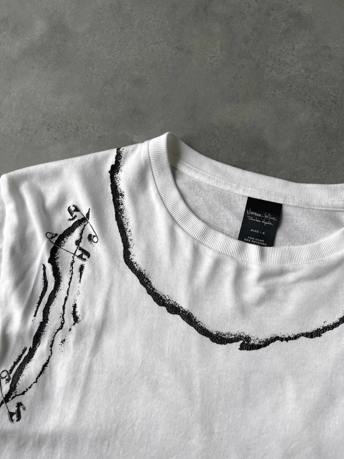 Number (N)ine Sz 5 Number Nine 03SS Kurt Blank Generation Tee Size US XXL / EU 58 / 5 - 5 Thumbnail