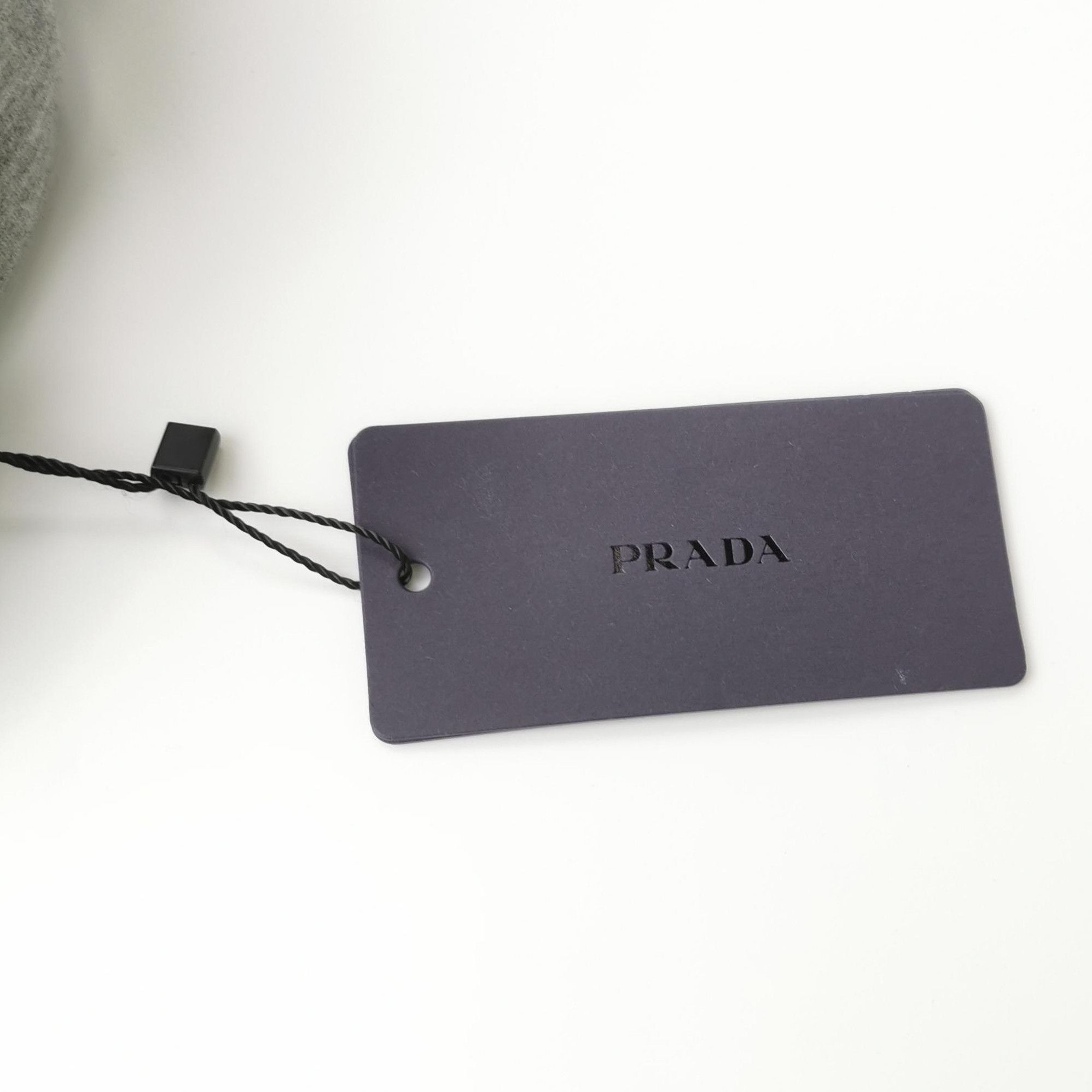 Other Prada Logo Crop Top in Velvet Blend . Size S / US 4 / IT 40 - 4 Thumbnail