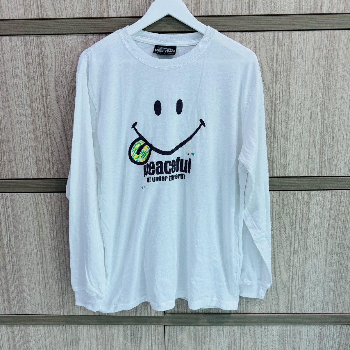 Japanese Brand Harvel Ball Smiley Face -Peacefull Of under the earth Size US XL / EU 56 / 4 - 1 Thumbnail
