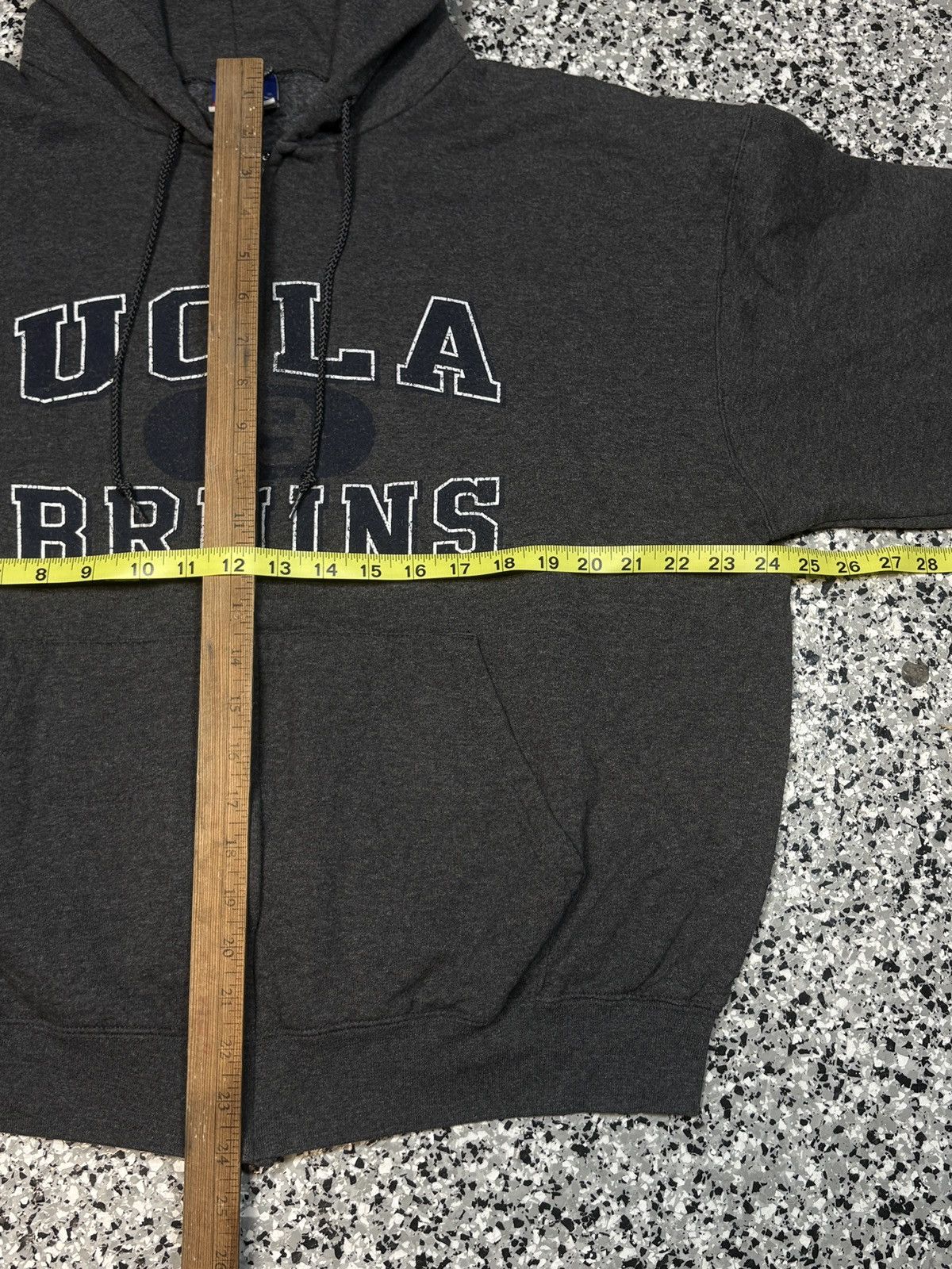 NCAA Vintage 2000s Champion UCLA College Zip Hoodie Size L 0640 Size US XL / EU 56 / 4 - 6 Thumbnail