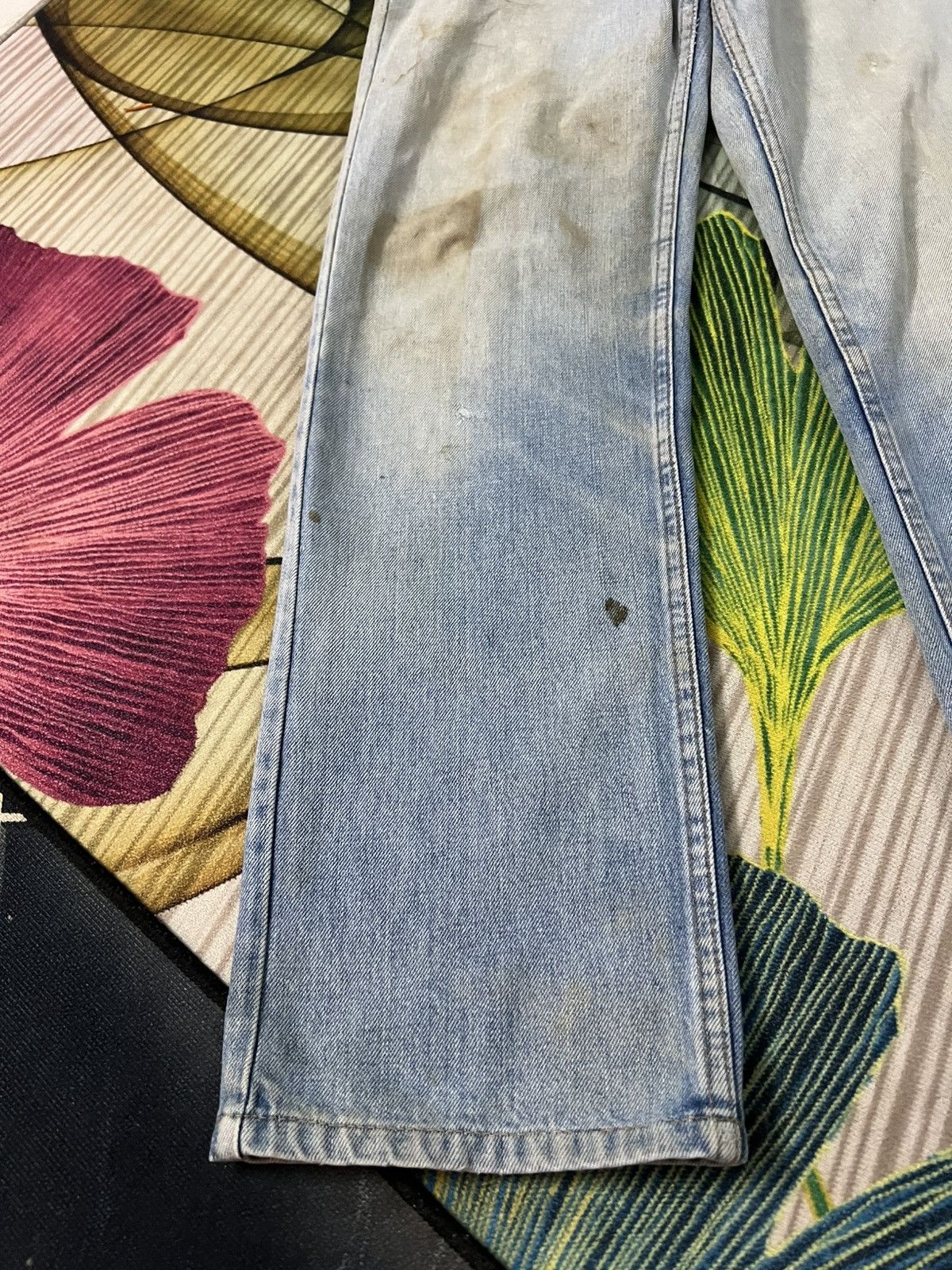 Levi's 💥Vintage Levis 515 orange Tab Mud Wash Jean Size US 28 / EU 44 - 4 Thumbnail