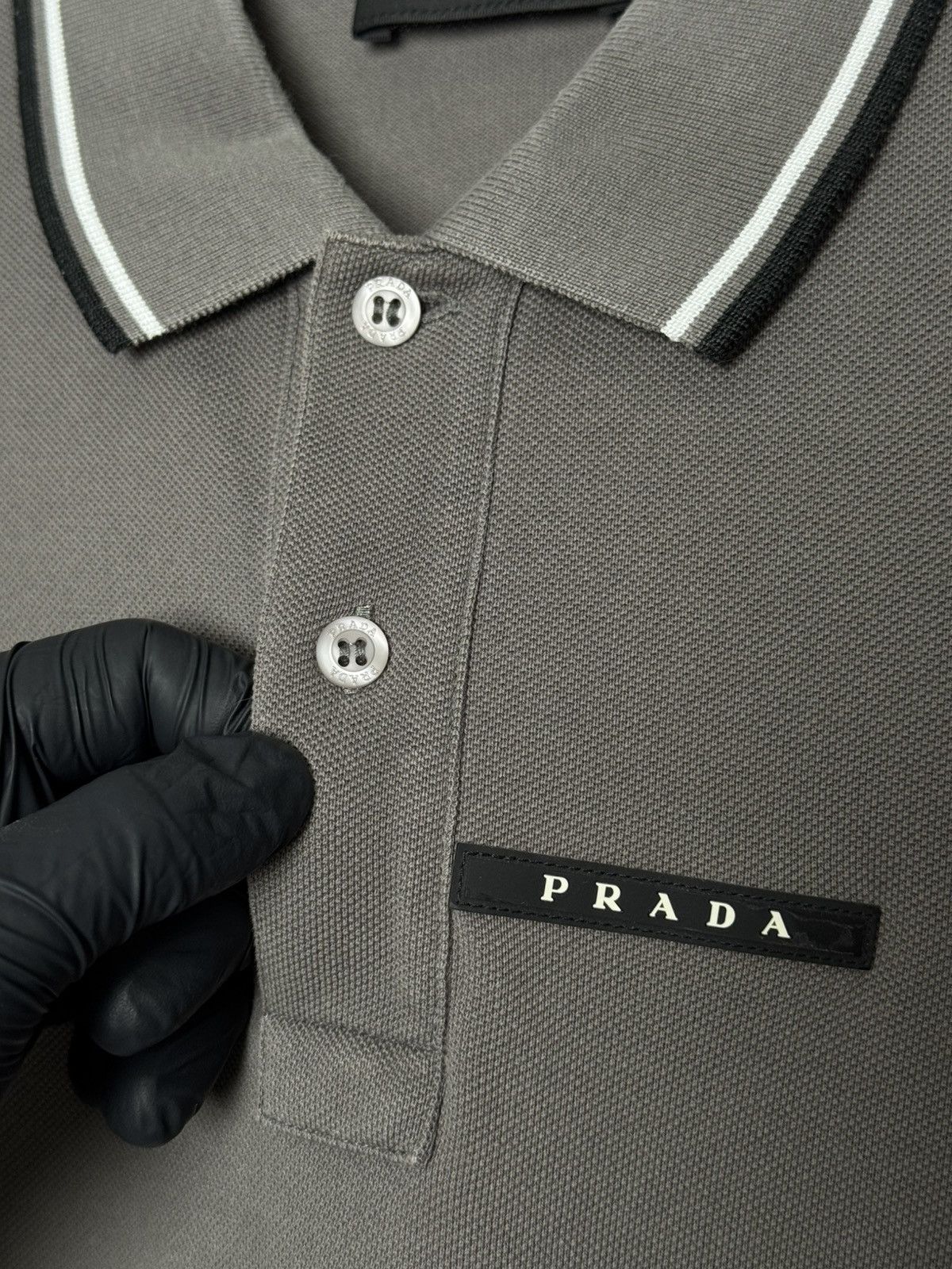Prada Vintage Rare Polo Prada Size US M / EU 48-50 / 2 - 8 Thumbnail