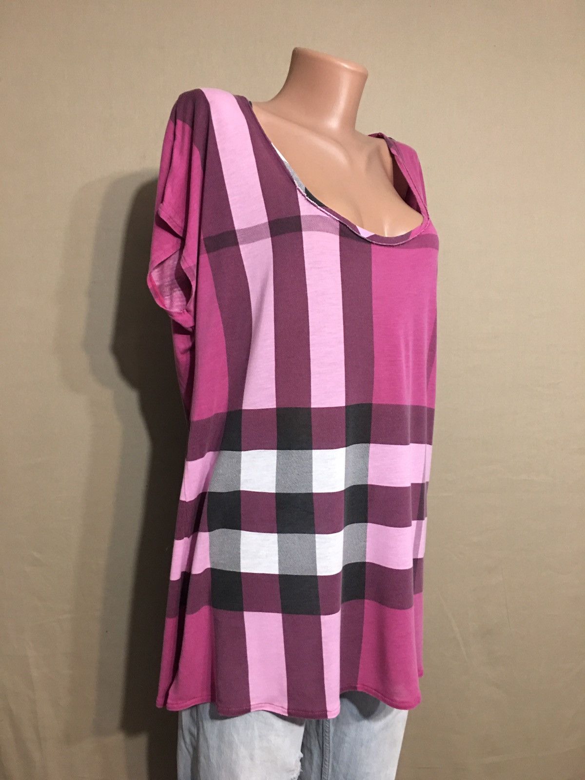 Burberry BURBERRY Brit Pink Womens T Shirt Size XL Size XL / US 12-14 / IT 48-50 - 4 Thumbnail