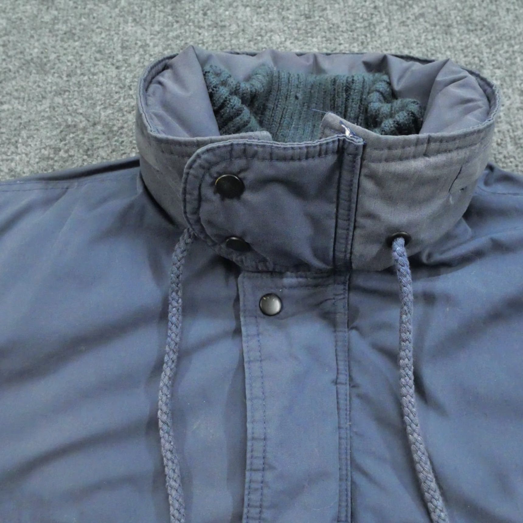 Vintage VINTAGE North Bay Jacket Mens L Blue Bomber Schematic Lined 80s Size US L / EU 52-54 / 3 - 6 Thumbnail