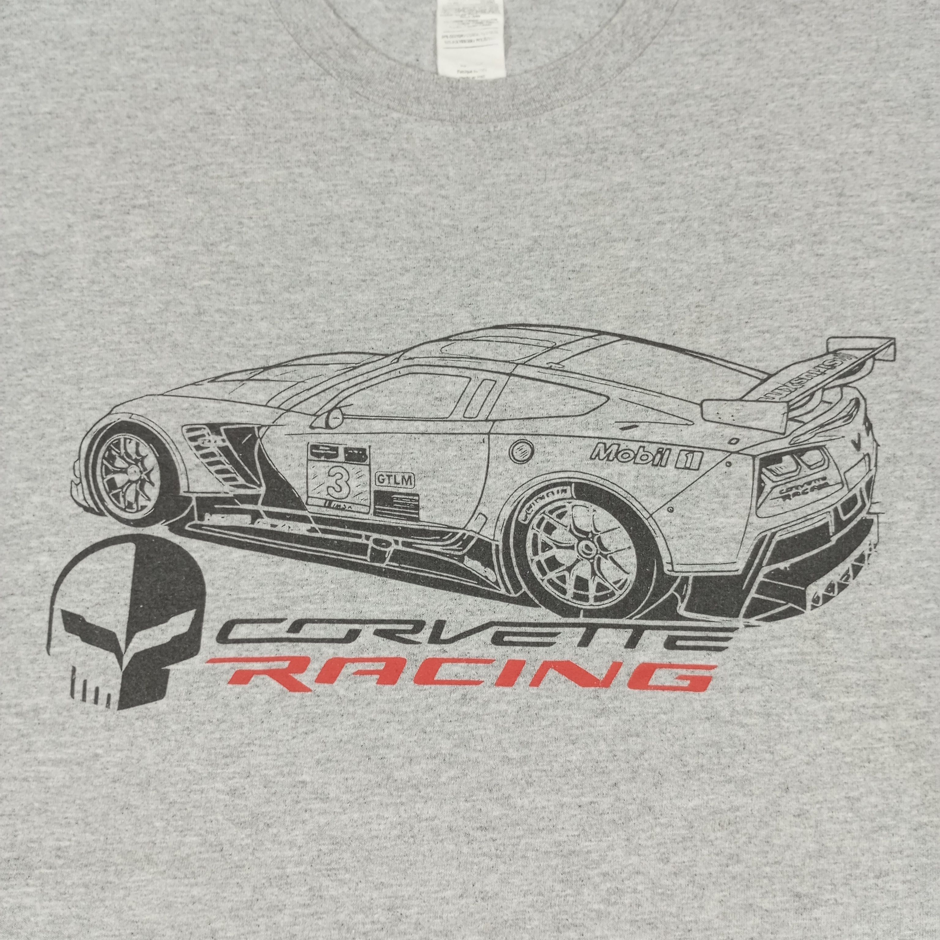 Vintage Corvette Racing Racing Cars Style Tshirt Size US XL / EU 56 / 4 - 2 Thumbnail