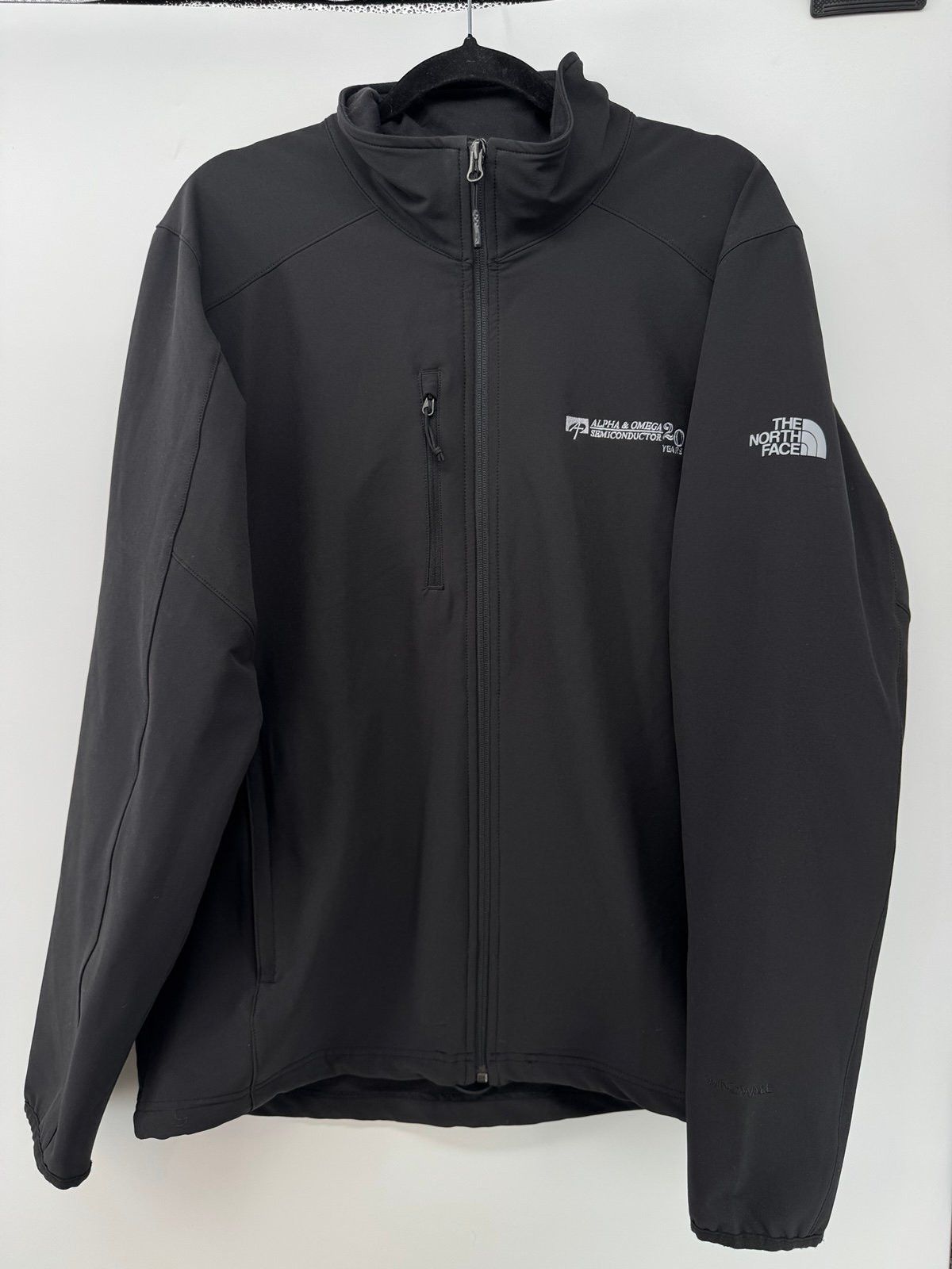 The North Face The North Face Windwall Softshell Black Full Zip Jacket Men Size US L / EU 52-54 / 3 - 1 Thumbnail