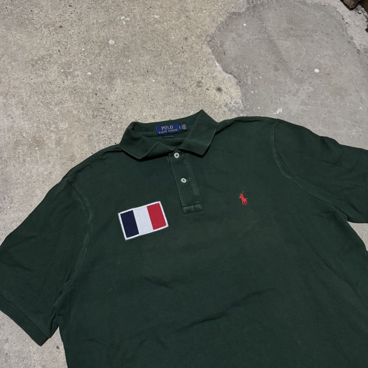 Polo Ralph Lauren × Ralph Lauren Vintage Polo Ralph Lauren y2k embroidered france flag Size US L / EU 52-54 / 3 - 4 Thumbnail