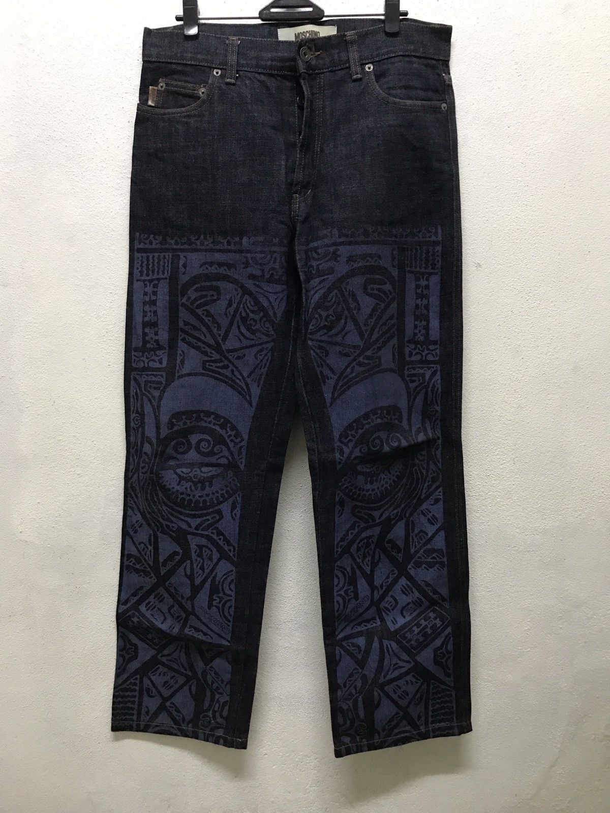 Designer × Moschino Moschino Jeans Tribal Design Size US 32 / EU 48 - 1 Thumbnail
