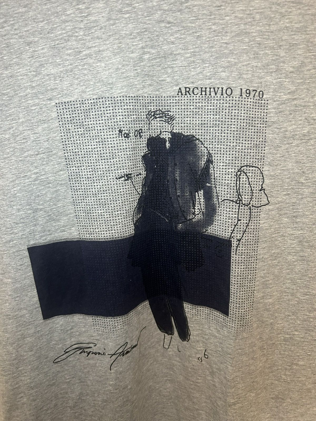 Emporio Armani Emporio Armani “Archivio 1970” T-shirt Size US XL / EU 56 / 4 - 4 Thumbnail