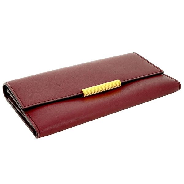 Bottega Veneta o1n1vont1224 Size: OS / Continental Wallet in Burgundy Size ONE SIZE - 3 Thumbnail