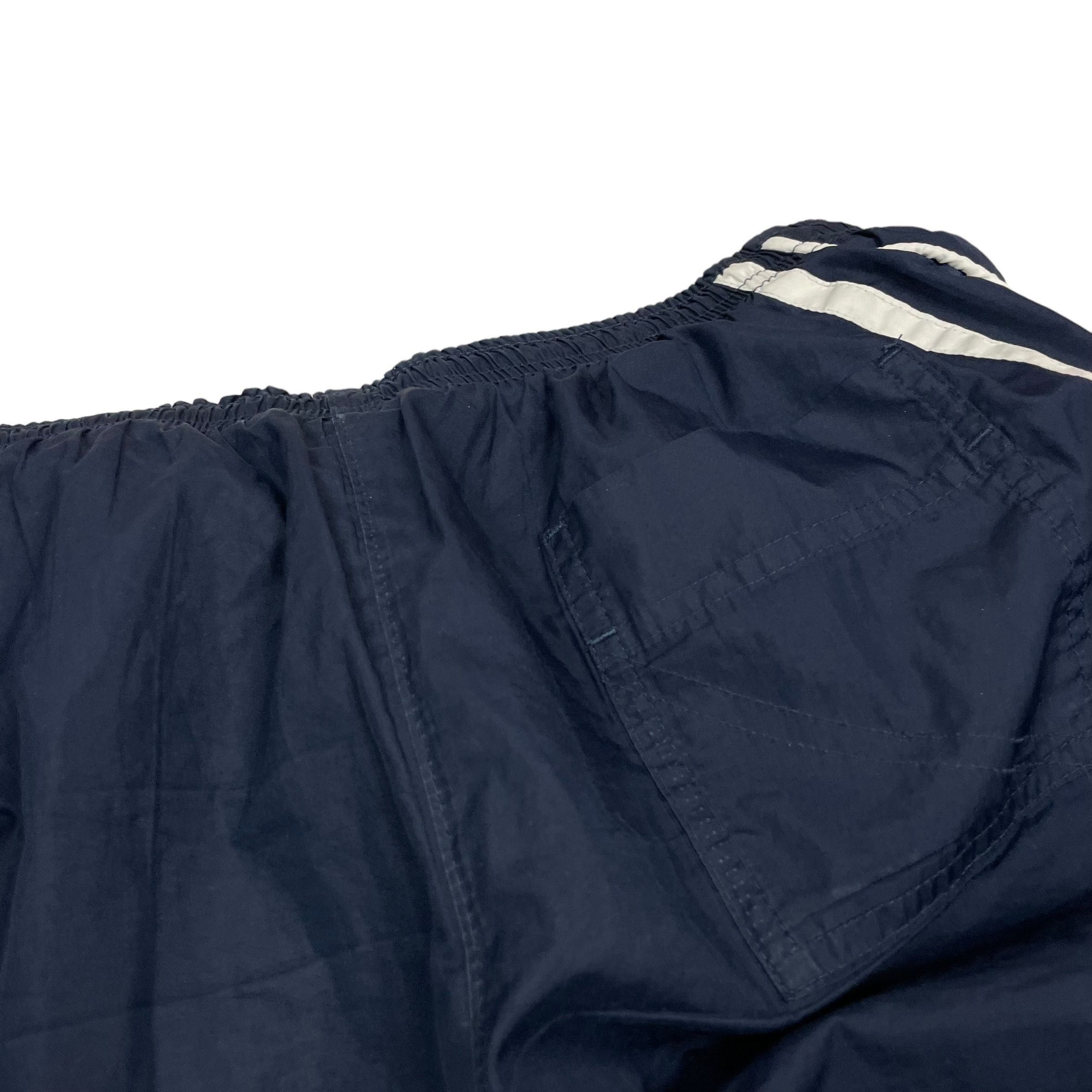 Nike Nike Men Navy High-Rise Ankle Zip Straight Track Pants Small Size US 30 / EU 46 - 3 Thumbnail