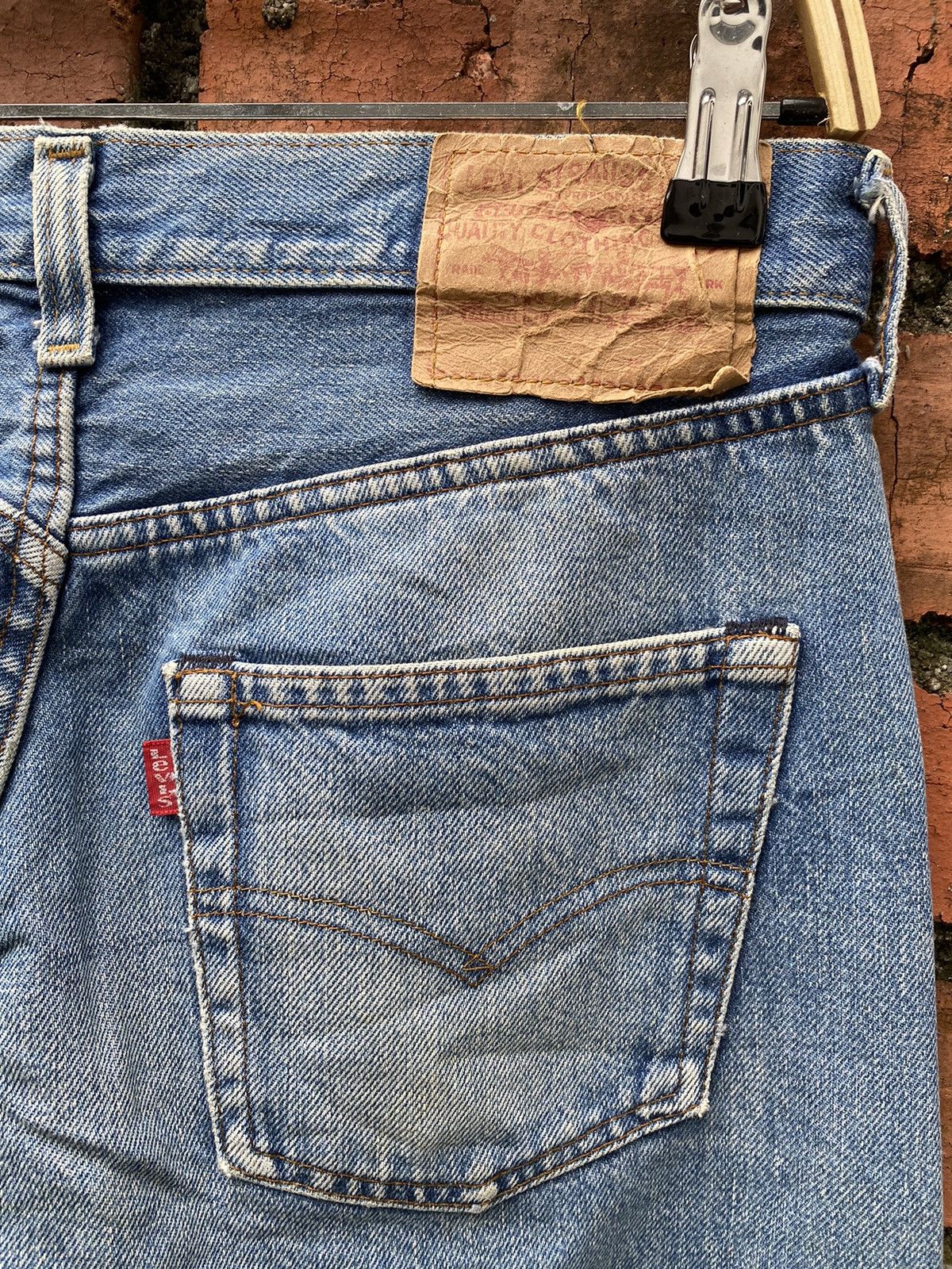 Levi's × Levi's Vintage Clothing × Vintage W30x29.5 vintage levi's 501 redline made in USA #524 Size US 30 / EU 46 - 7 Thumbnail