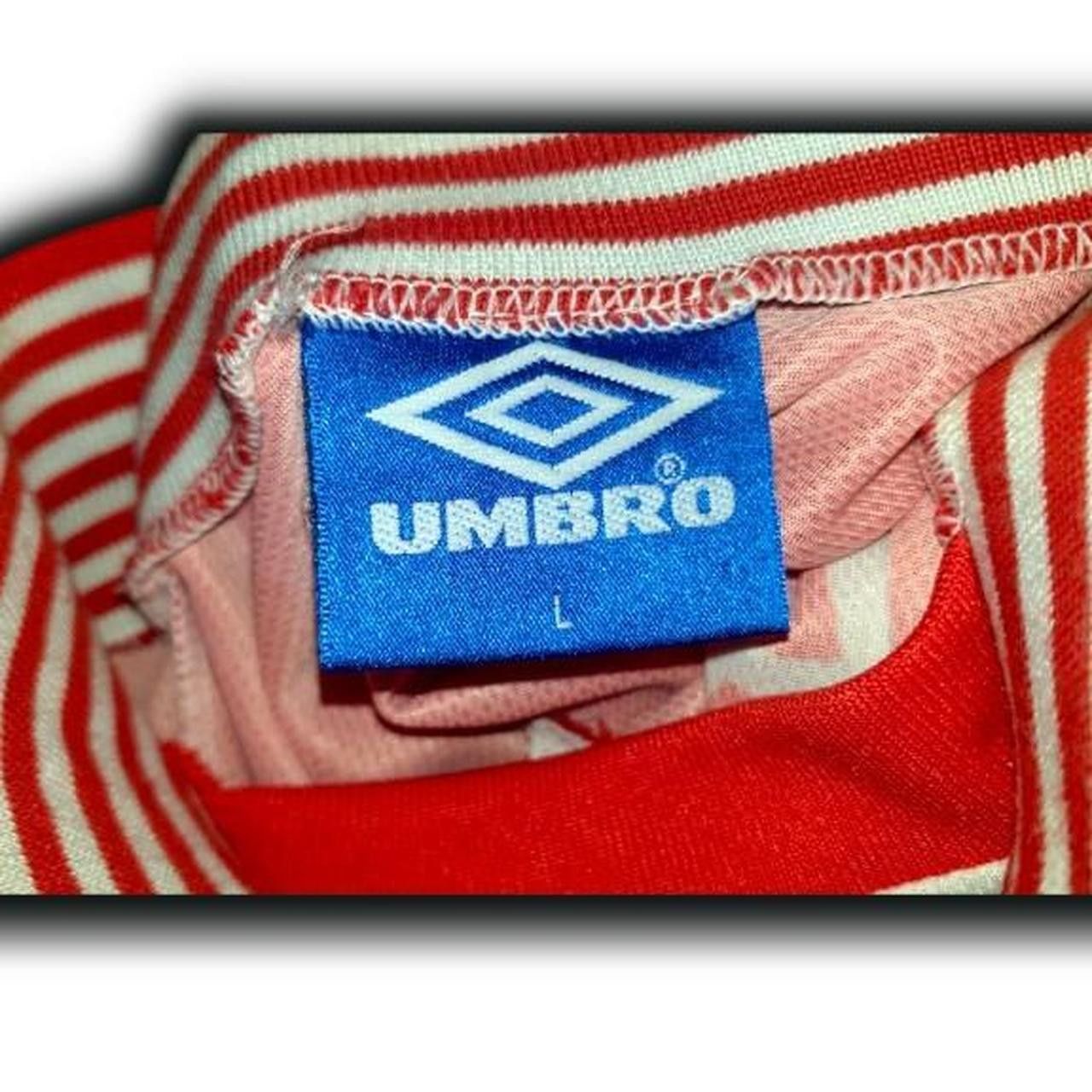 Umbro Ajax Amsterdam 1996 1997 Home Shirt Jersey Size US L / EU 52-54 / 3 - 4 Thumbnail