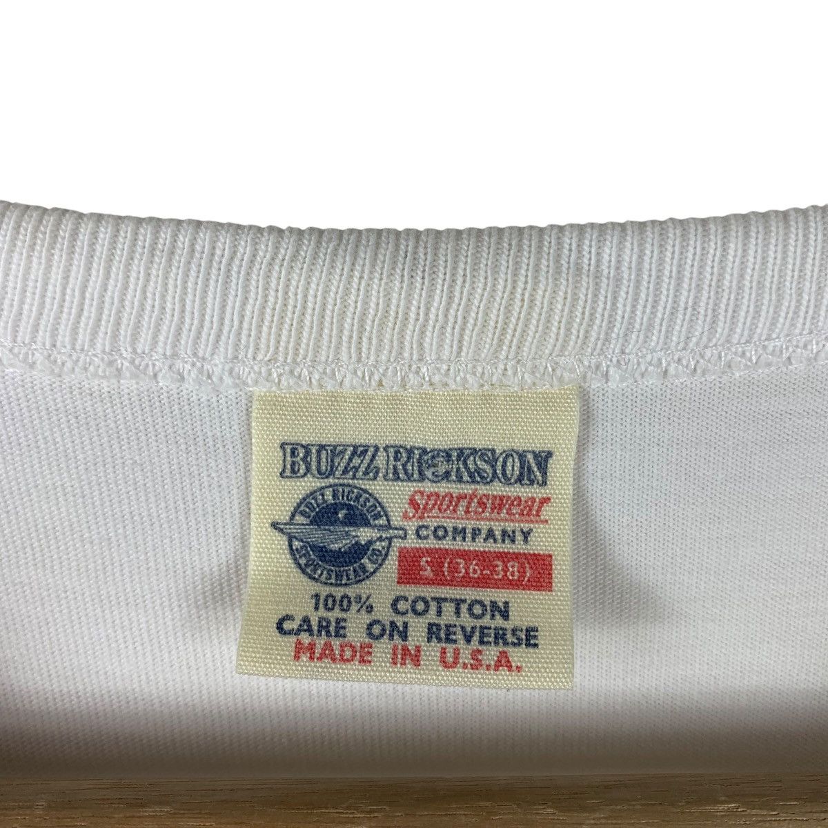 Buzz Rickson's × Vintage Vintage BUZZ RICKSON’S 23rd fighter long sleeve printed tee Size US S / EU 44-46 / 1 - 3 Thumbnail