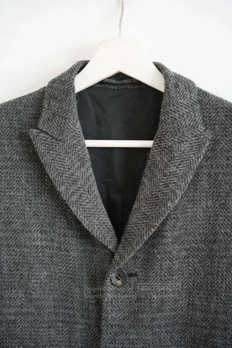 Yohji Yamamoto Yohji Yamamoto 08AW Fishbone Wool Blazer. Size US S / EU 44-46 / 1 - 3 Thumbnail
