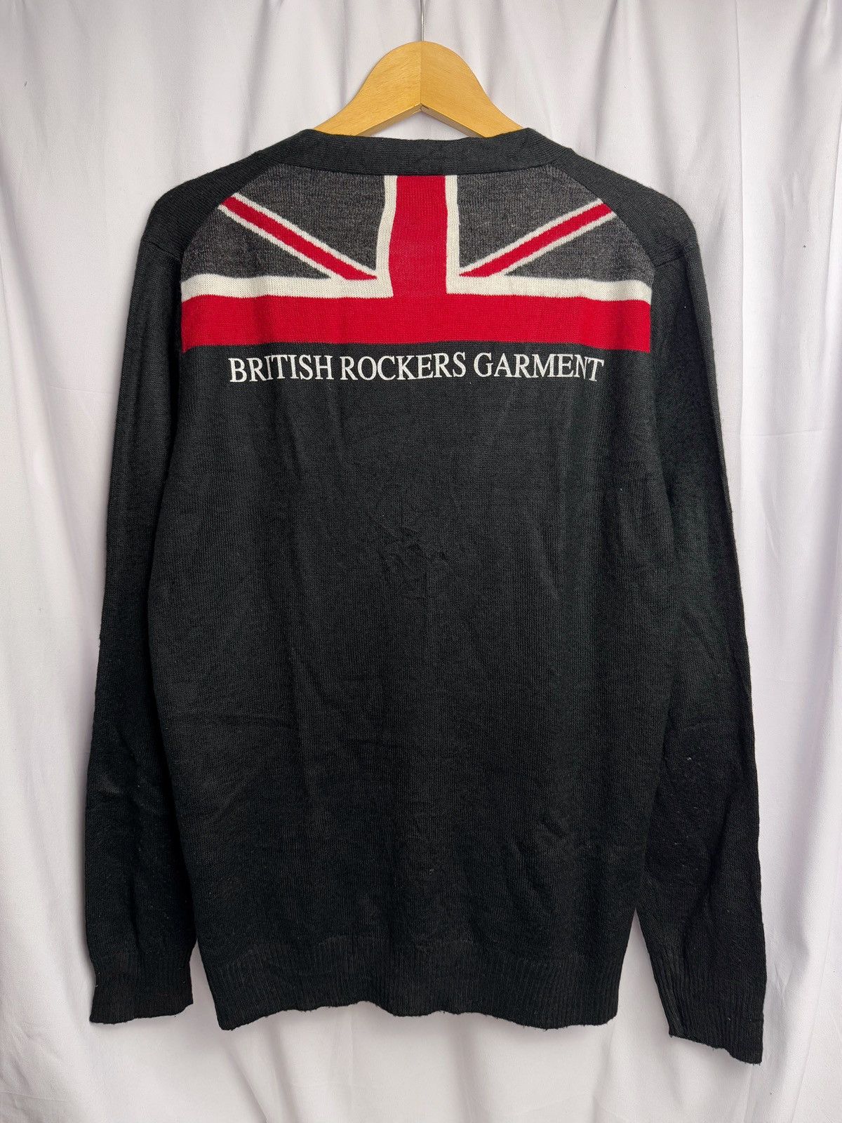 Japanese Brand Intheattic Cardigan Rockers England Ifsix Lgb Style Size US L / EU 52-54 / 3 - 2 Thumbnail