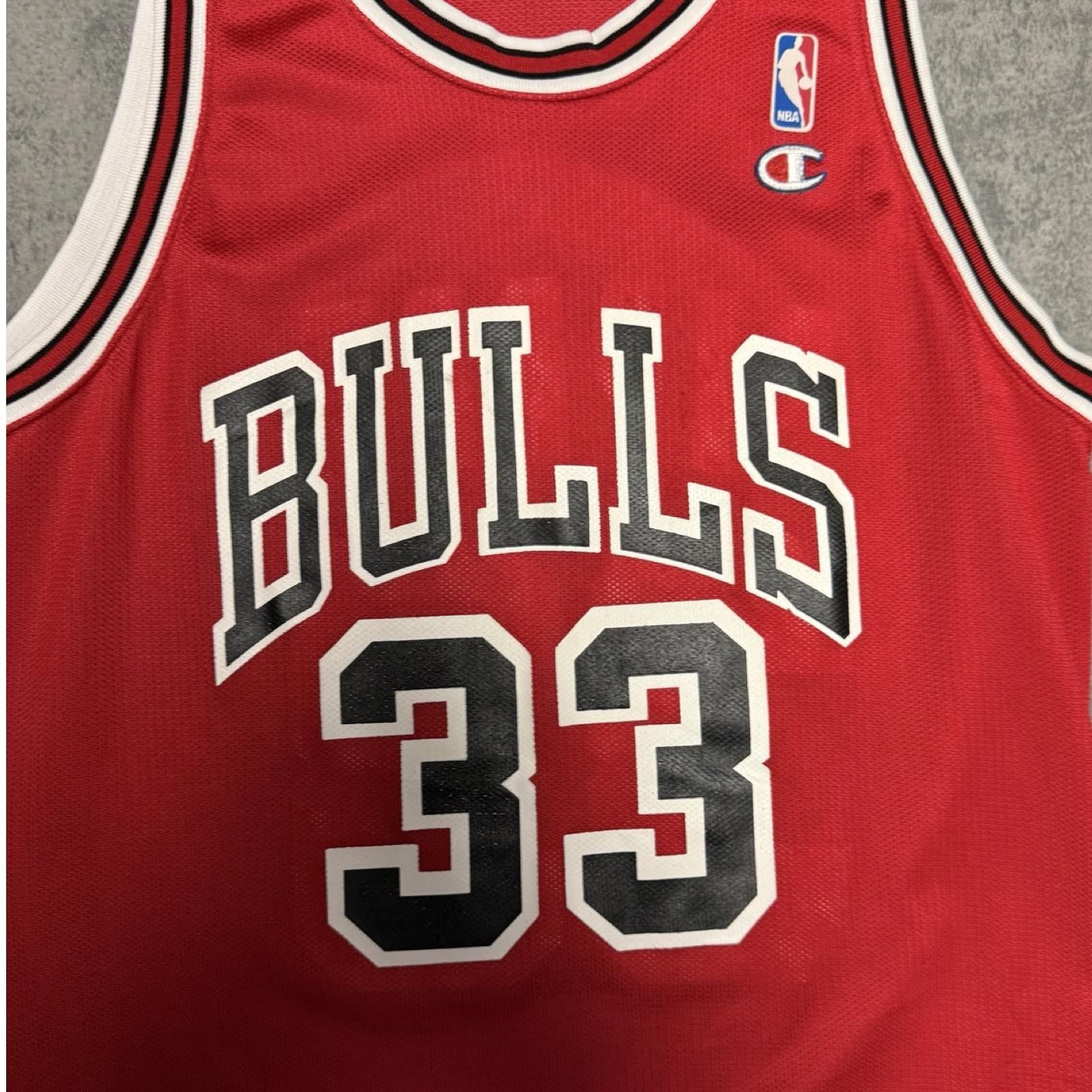 Champion 90s Scottie Pippen Champion Jersey -- 44 -- Size US XL / EU 56 / 4 - 3 Thumbnail