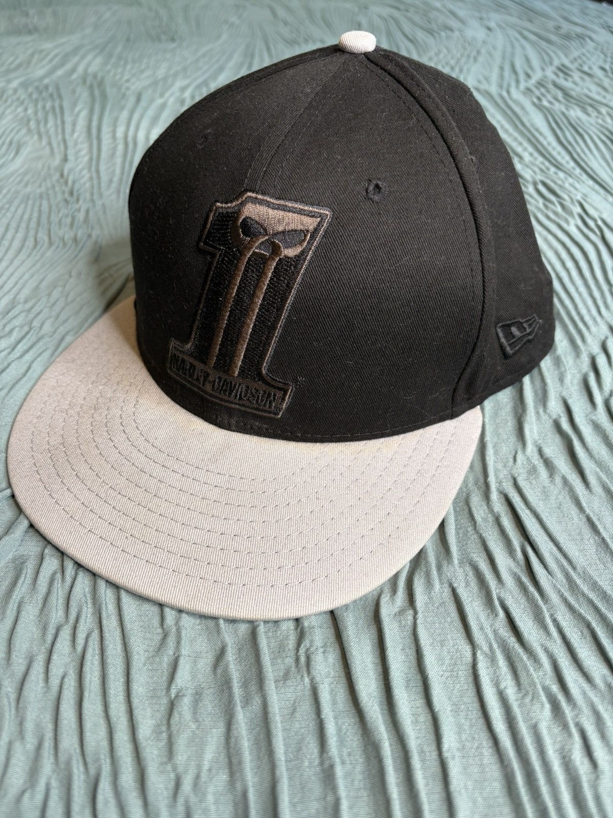 Harley Davidson Harley-Davidson x New Era 59Fifty #1 Fitted Hat “Black/Gray” Size ONE SIZE - 1 Thumbnail