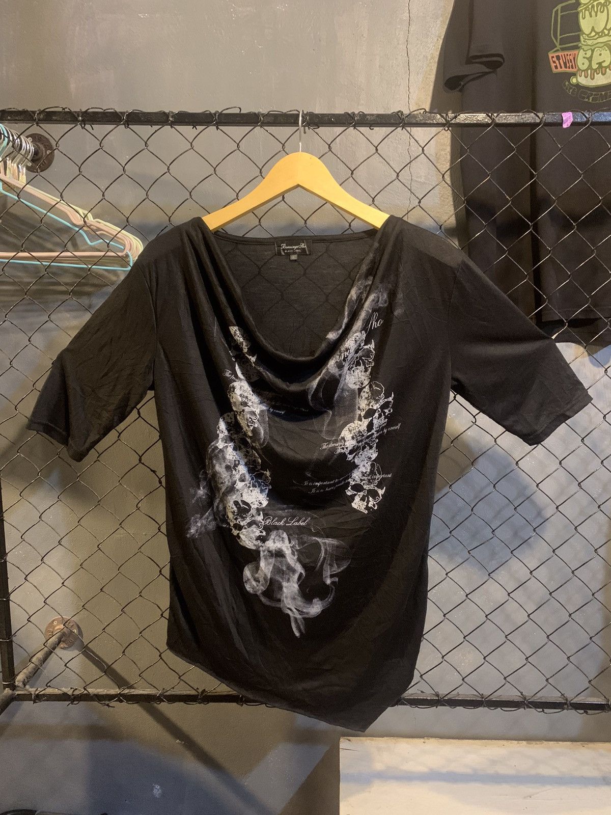 If Six Was Nine × Le Grande Bleu (L.G.B.) BermingsTho Smoke and Skull Tee Ifsixwasnine Styled Size US M / EU 48-50 / 2 - 1 Thumbnail