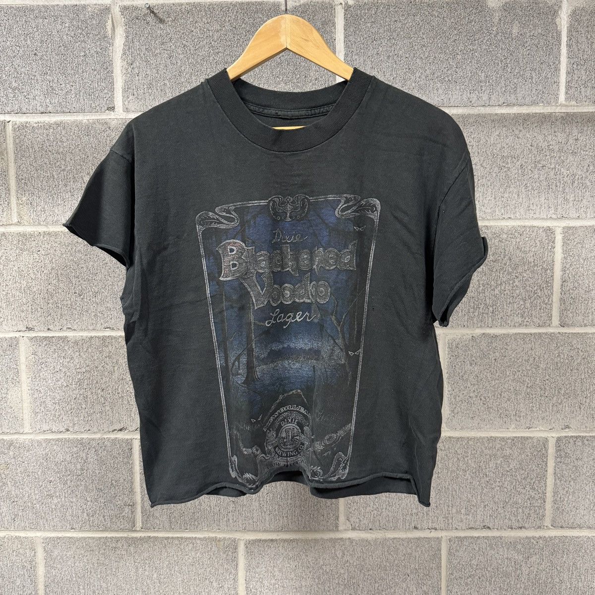Vintage Dixie Blackened Voodoo Lager Thrashed Shirt ERD Grunge Size US L / EU 52-54 / 3 - 1 Thumbnail
