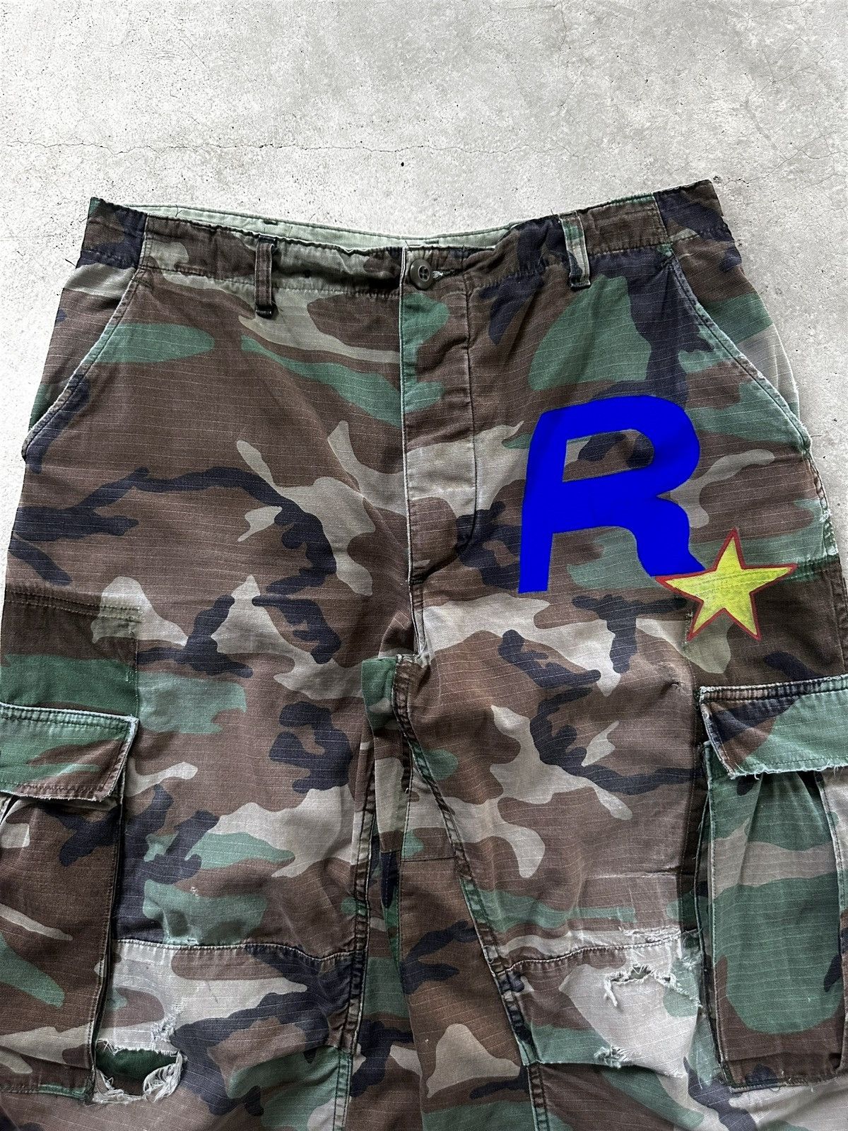 Woodlands VTG WOODLAND CARGO CUSTOM SHORT Size US 34 / EU 50 - 6 Thumbnail