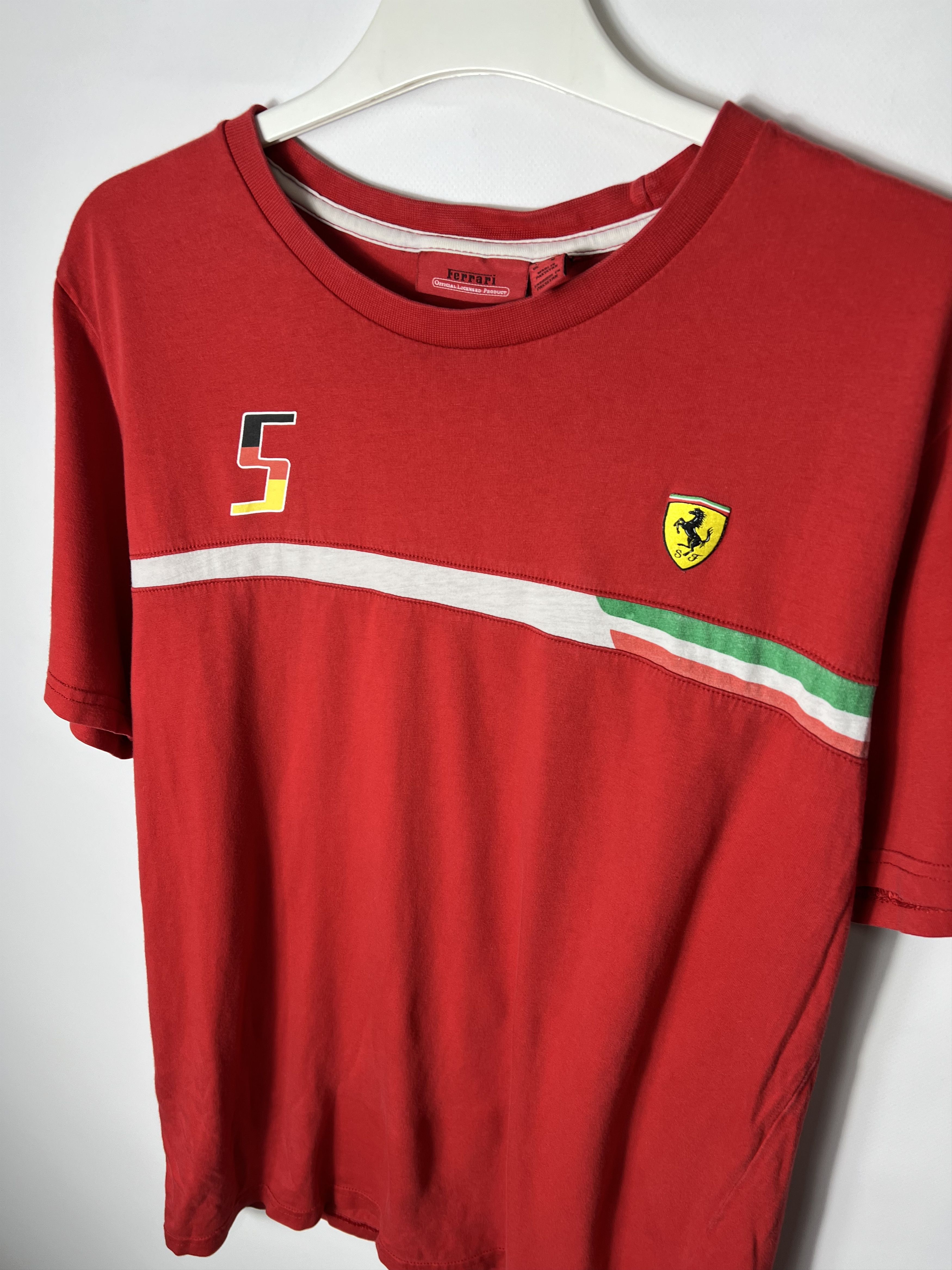 Ferrari Vintage racing streetwear sportswear F1 Ferrari T-shirt Size US M / EU 48-50 / 2 - 2 Thumbnail