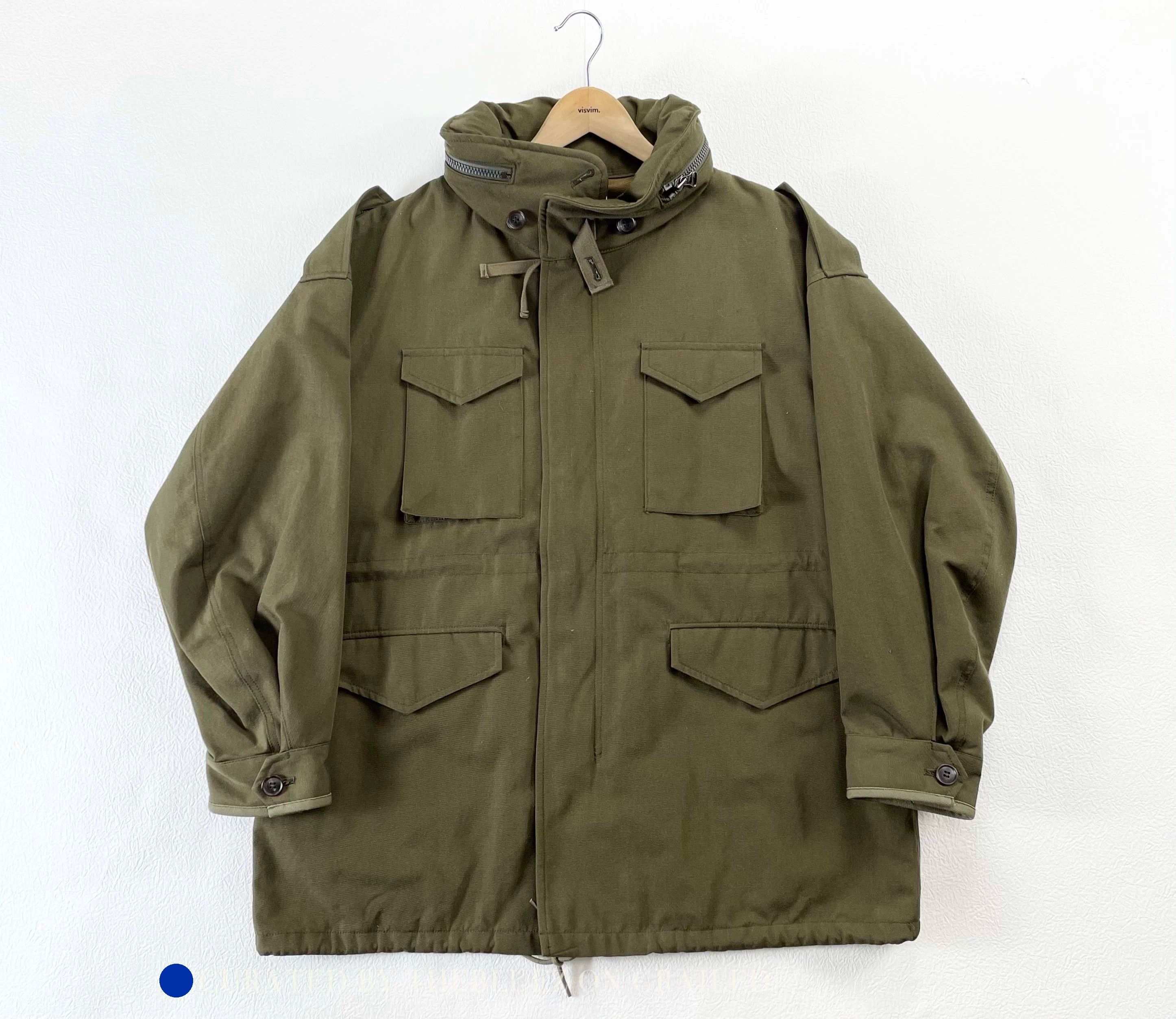 Visvim Wool Blend 4-Pocket Work Jacket in Green Size US S / EU 44-46 / 1 - 1 Thumbnail
