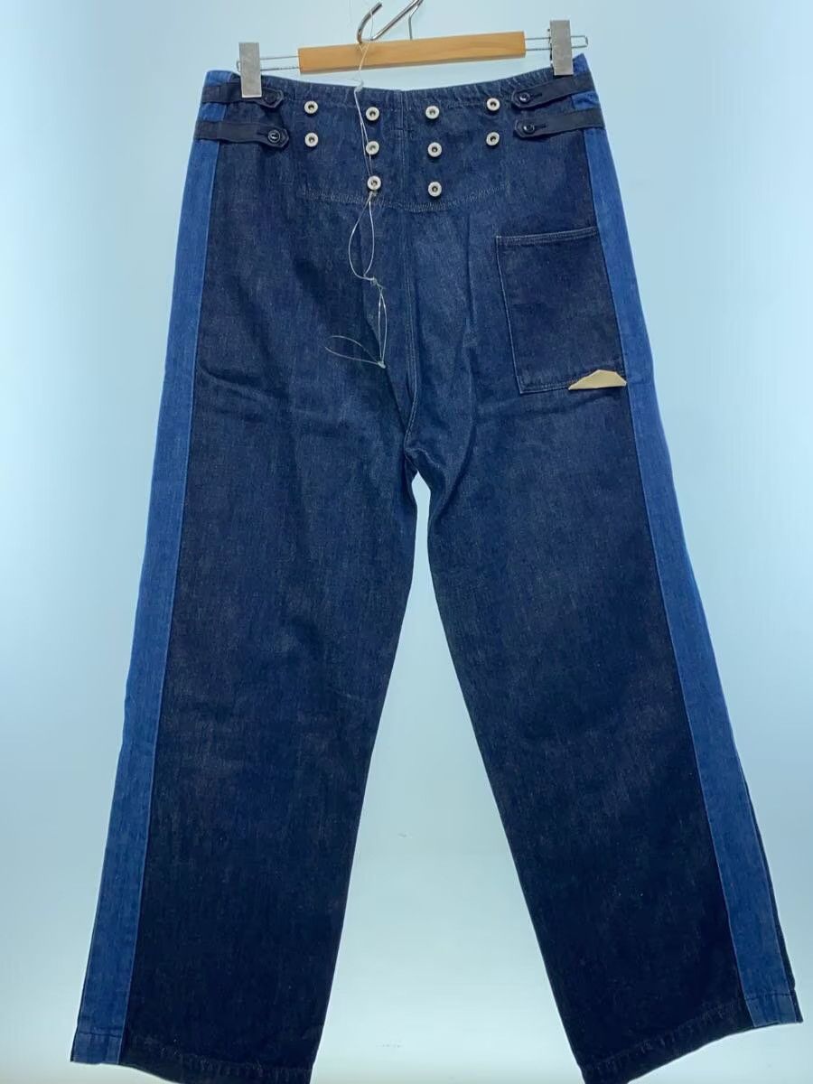 Kapital Multi Button Wide Leg Denim Jeans Size US 31 - 2 Thumbnail