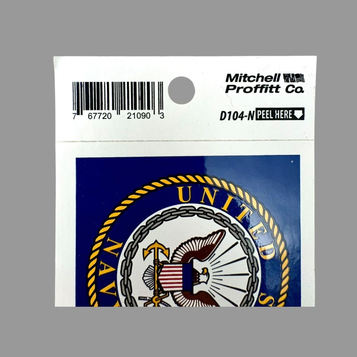 Other Mitchell Profitt Co US NAVY Decals Bumper Stickers qty. 2 Size ONE SIZE - 5 Thumbnail