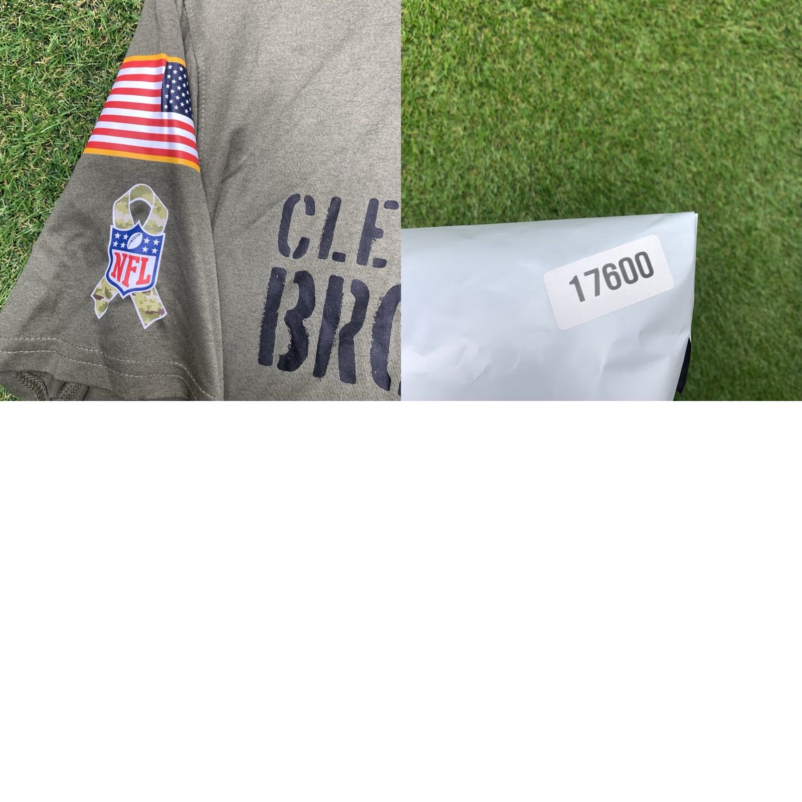 Nike Cleveland Browns Nike Salute to Service Shirt Mens Large Nike Tee Dri Fit NWT Size US L / EU 52-54 / 3 - 9 Thumbnail