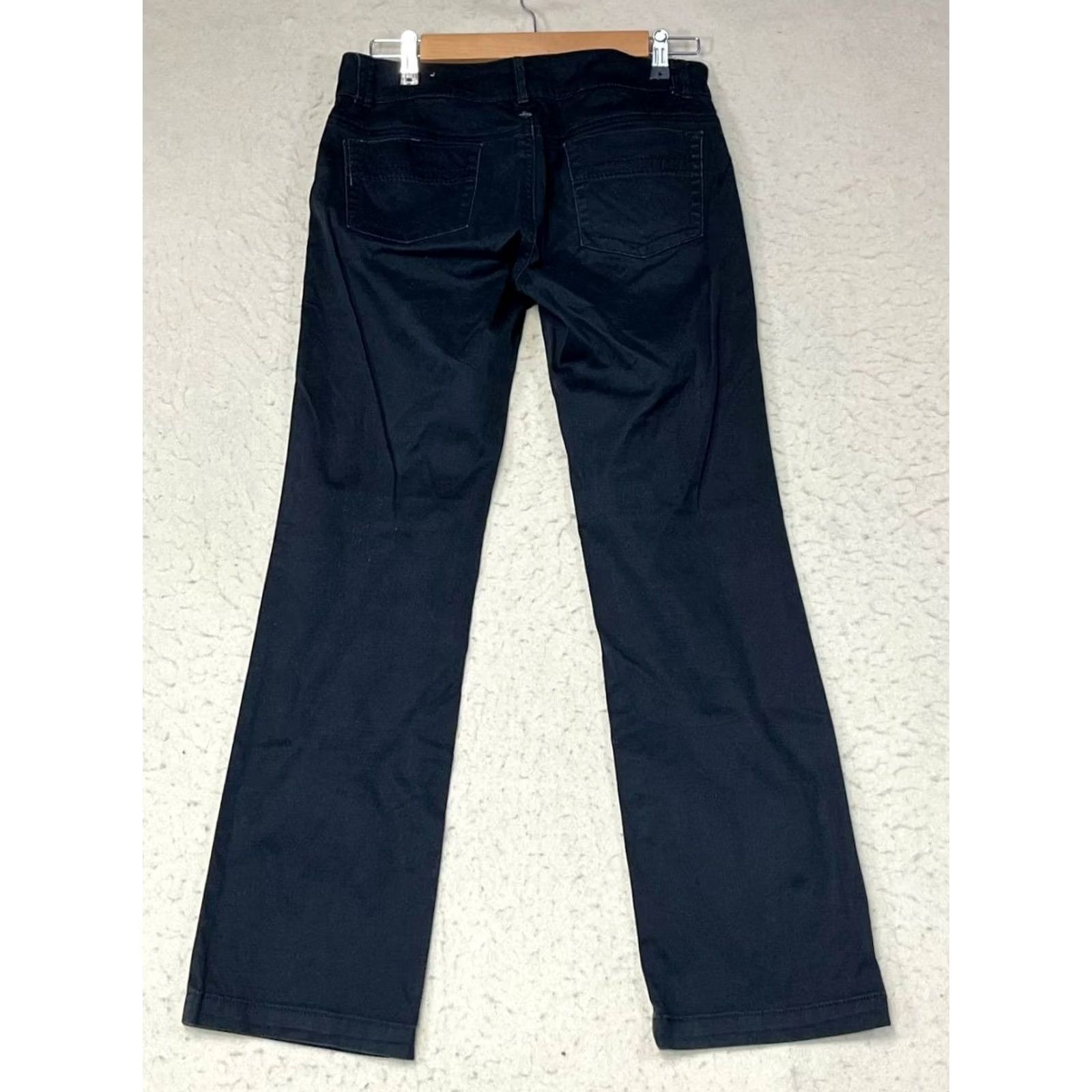 Prana VINTAGE PrAna Pants Nylon Stretch Side Pocket Outdoors Black Women Size 4 Size 27" / US 4 / IT 40 - 2 Thumbnail